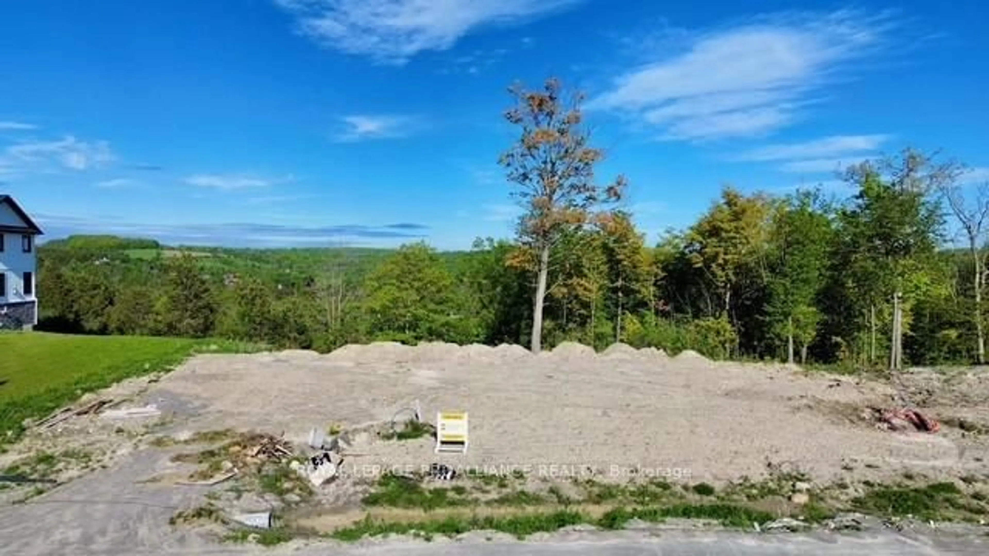 A pic from outside/outdoor area/front of a property/back of a property/a pic from drone, forest/trees view for Lot 24 McCarty Dr, Cobourg Ontario K9A 4J9