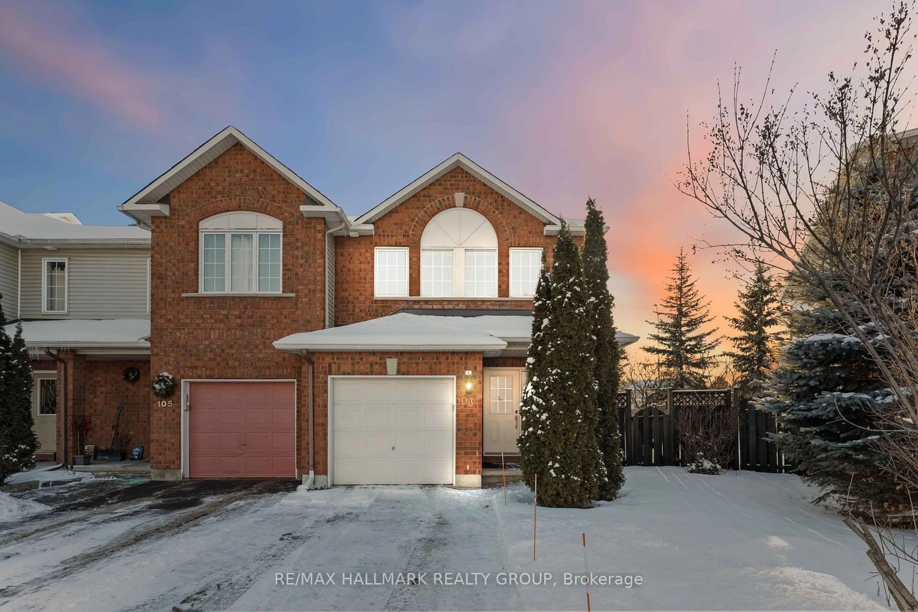 Home with brick exterior material, street for 103 Locheland Cres, Barrhaven Ontario K2G 6H4