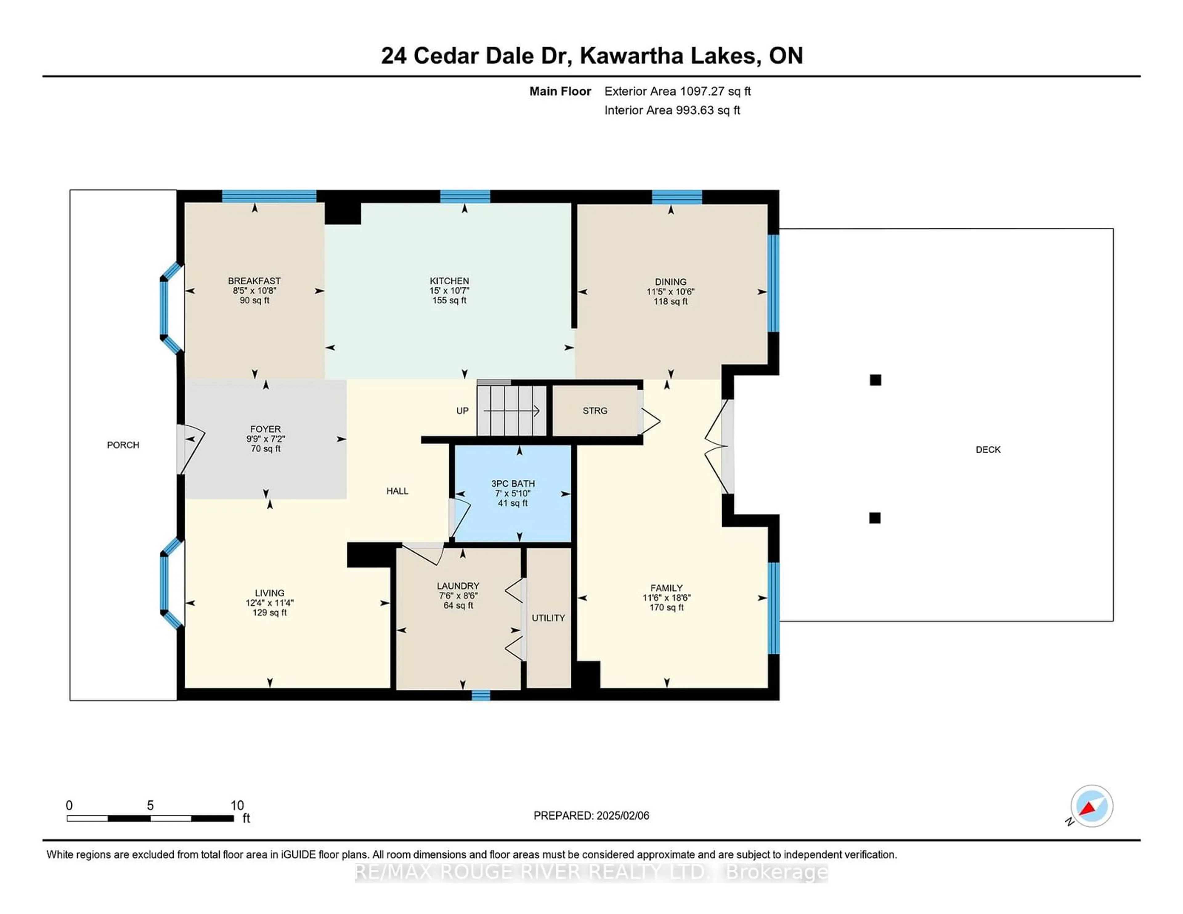 Floor plan for 24 Cedar Dale Dr, Kawartha Lakes Ontario K0M 2B0