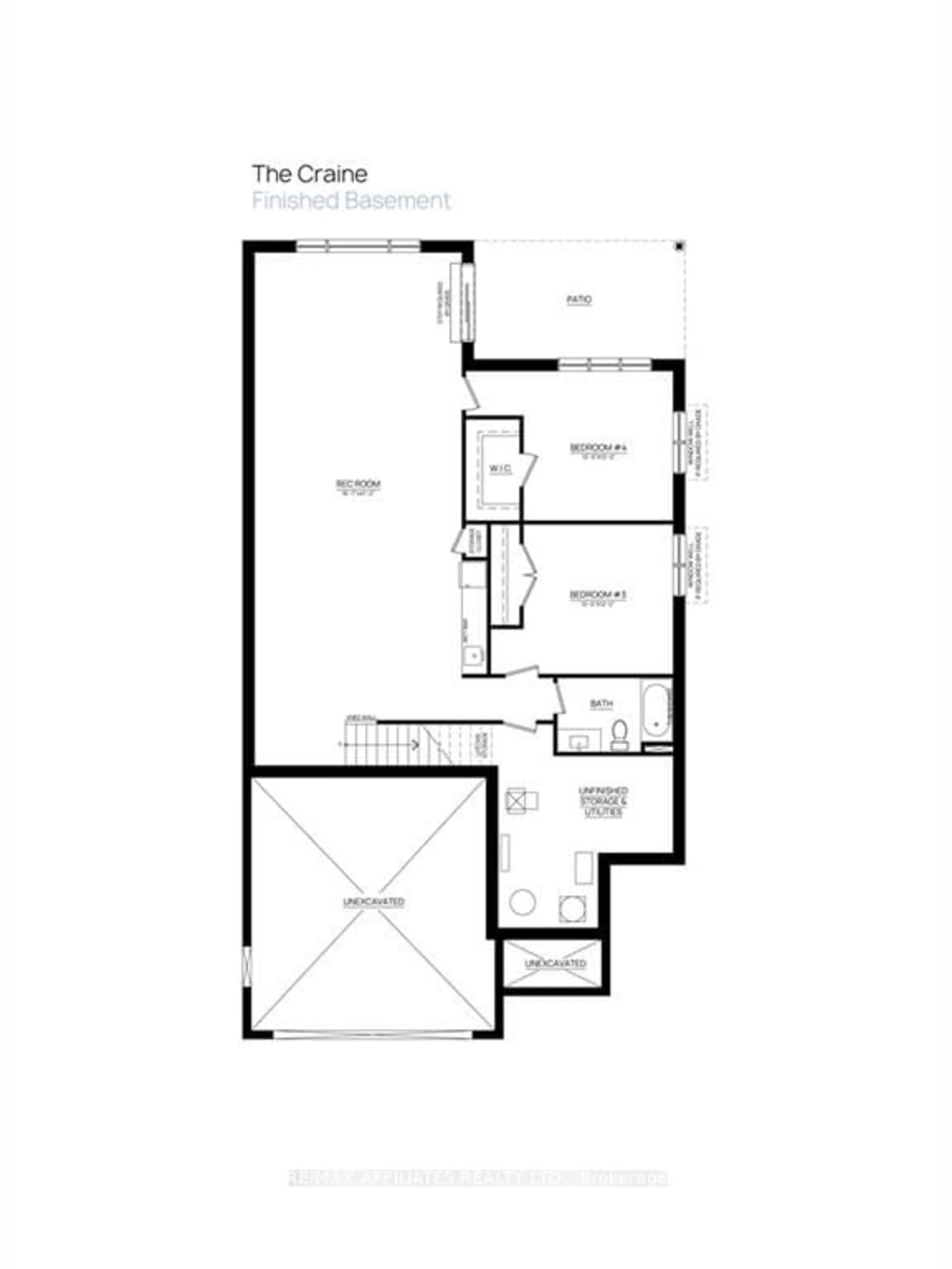 Floor plan for 103 RABB St, Smiths Falls Ontario K7A 0L6