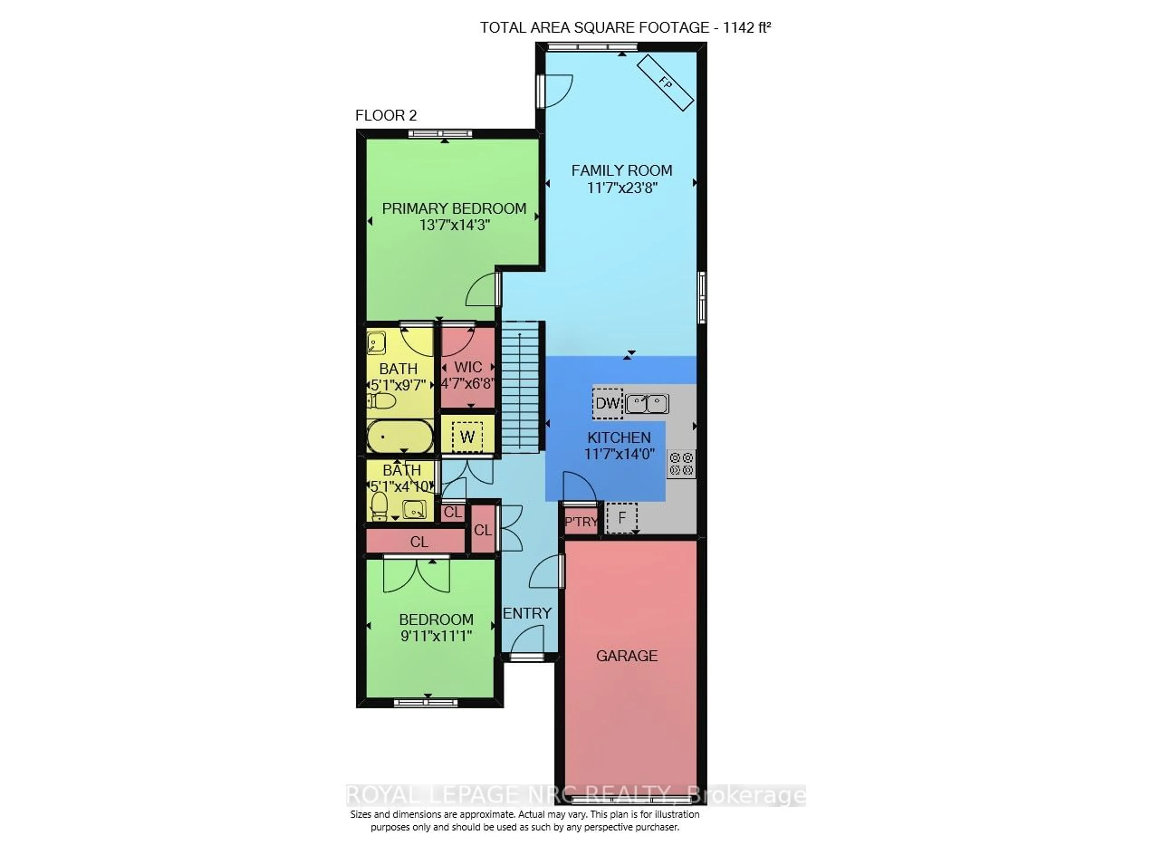 Floor plan for 3949 Village Creek Dr, Fort Erie Ontario L0S 1S0