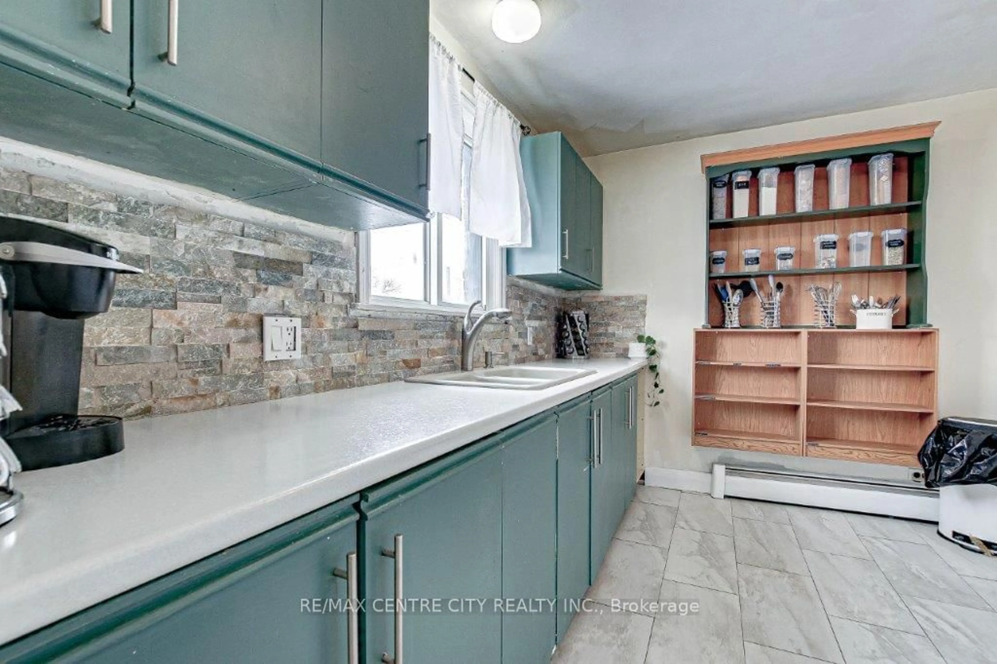 Contemporary kitchen, ceramic/tile floor for 1092 Brydges St, London Ontario N5W 2B6