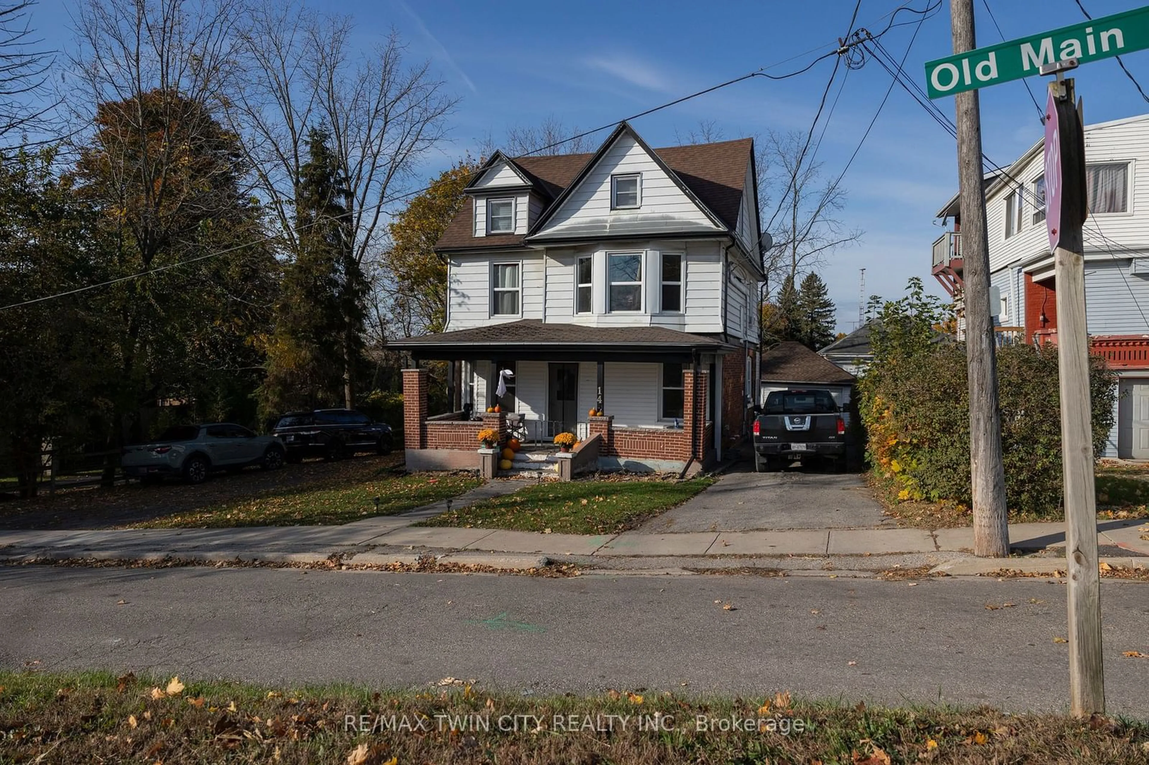 Home with brick exterior material, street for 14 OLD MAIN St, Norfolk Ontario N0E 1Y0