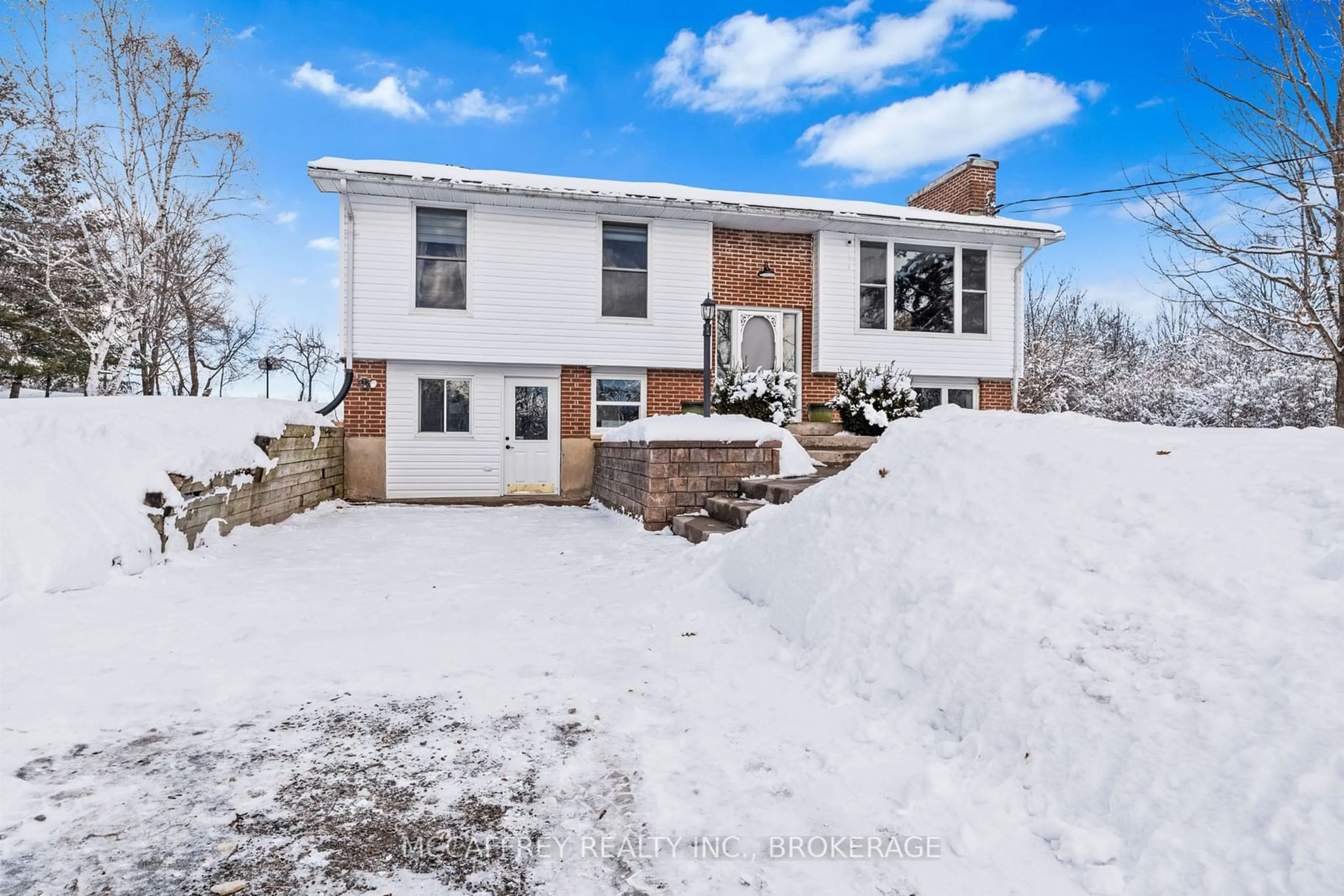 A pic from outside/outdoor area/front of a property/back of a property/a pic from drone, street for 25 Jones St, Stone Mills Ontario K0K 3G0