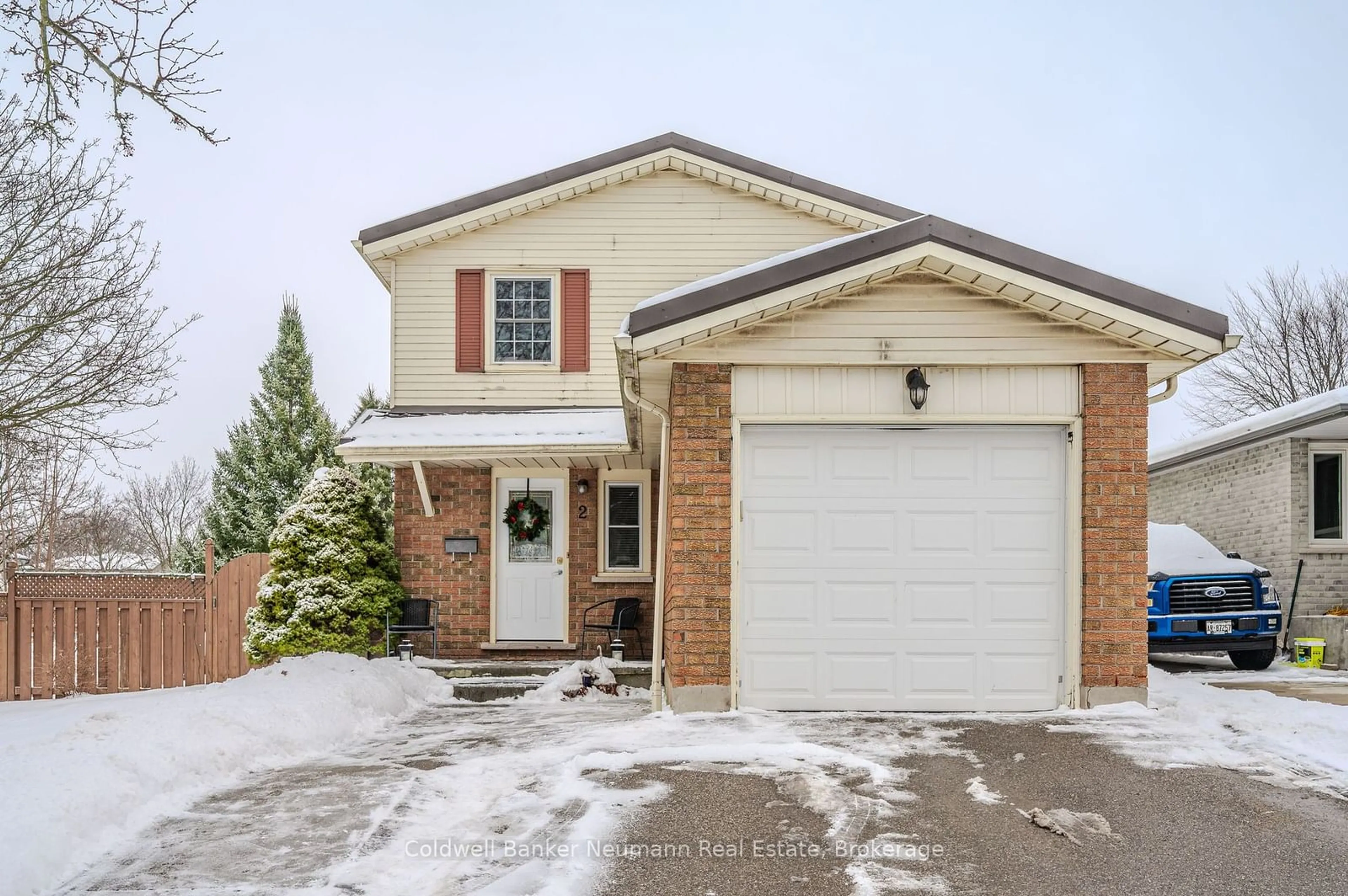 Home with brick exterior material, street for 2 McCartney Rd, Guelph Ontario N1K 1M7