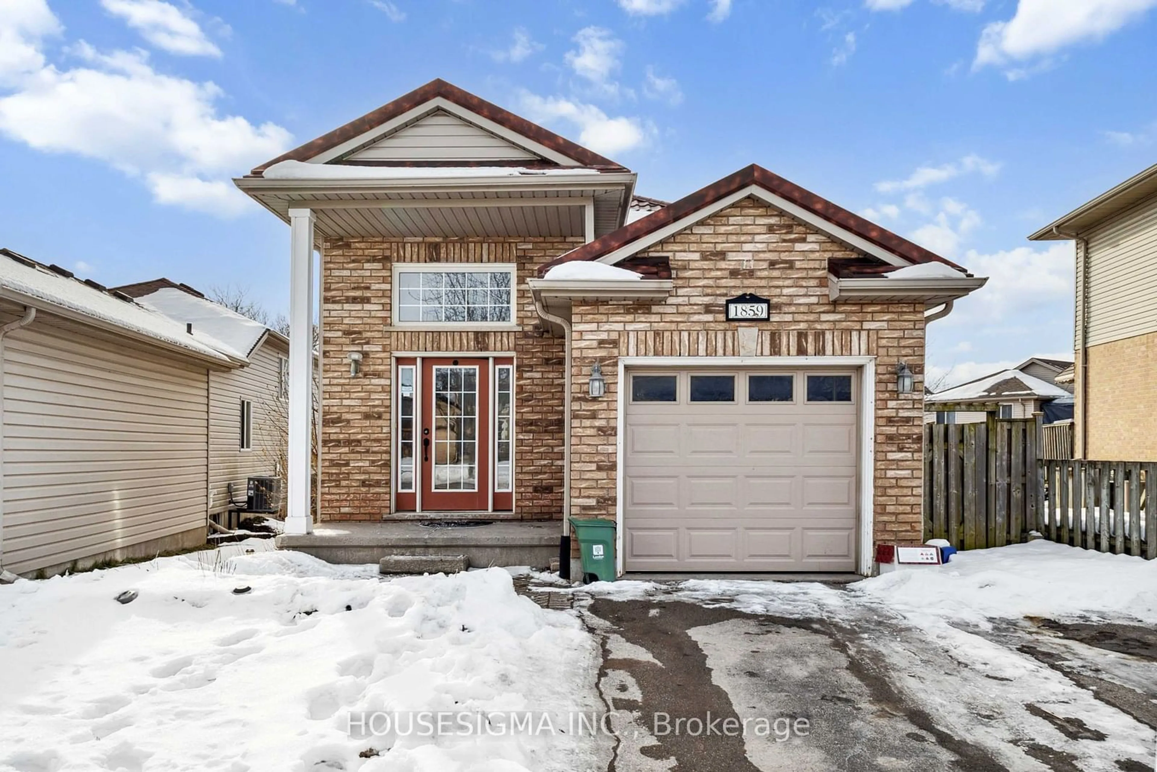 Home with brick exterior material, street for 1859 Marconi Blvd, London Ontario N5V 4Y1