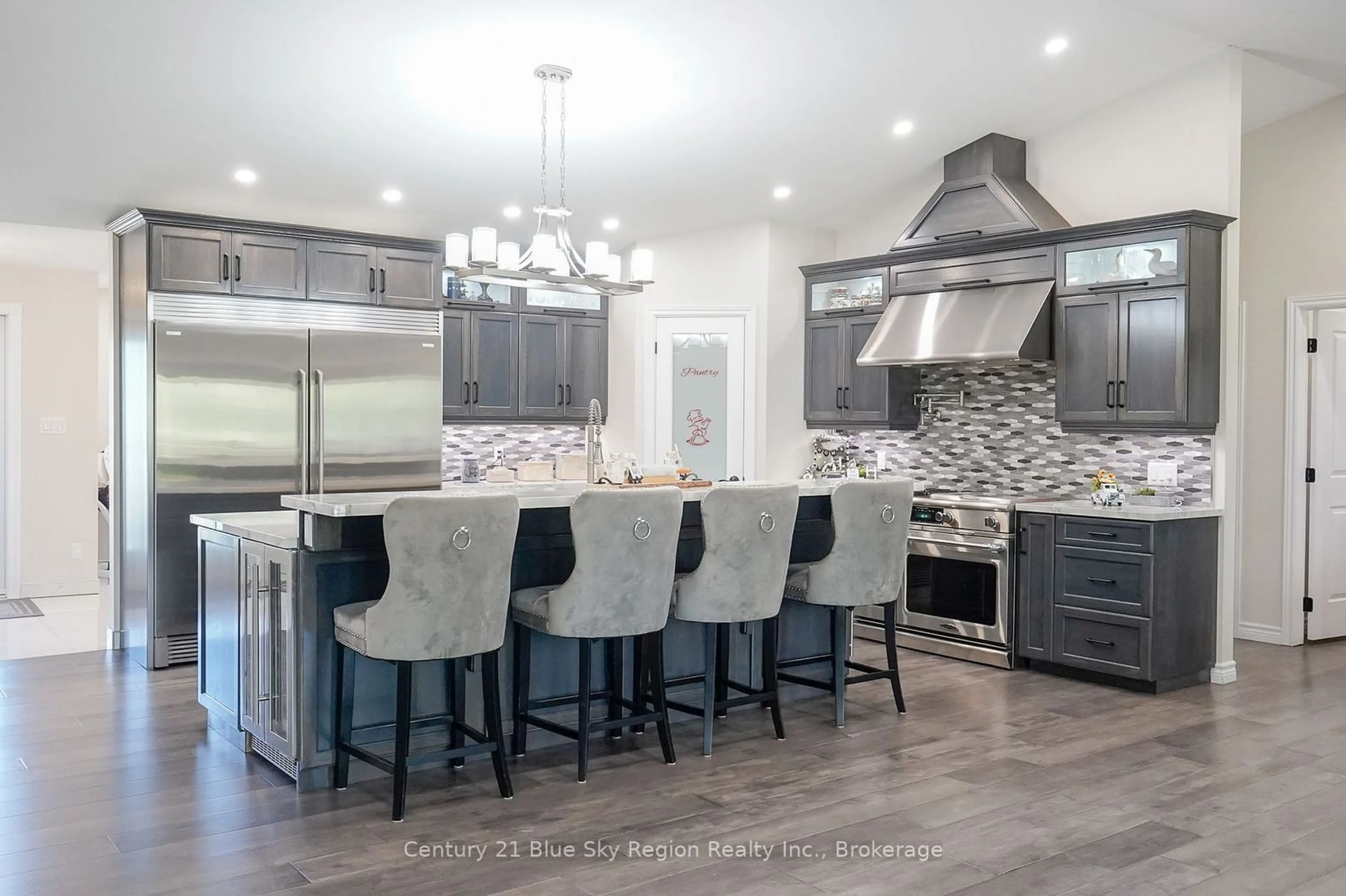 Contemporary kitchen, ceramic/tile floor for 5 Young St, West Nipissing Ontario P0H 1G0