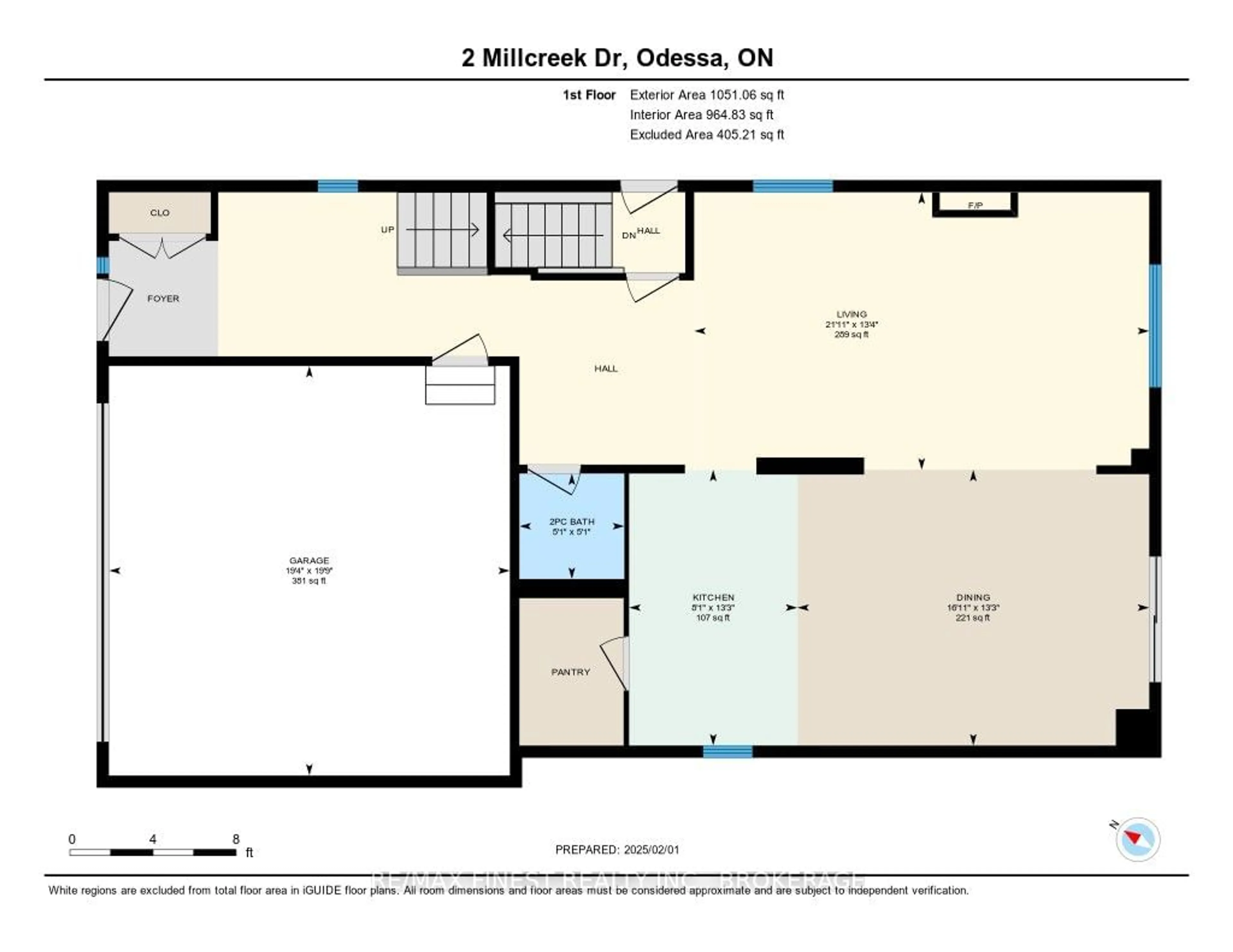 Floor plan for 2 Millcreek Dr, Loyalist Ontario K0H 2H0