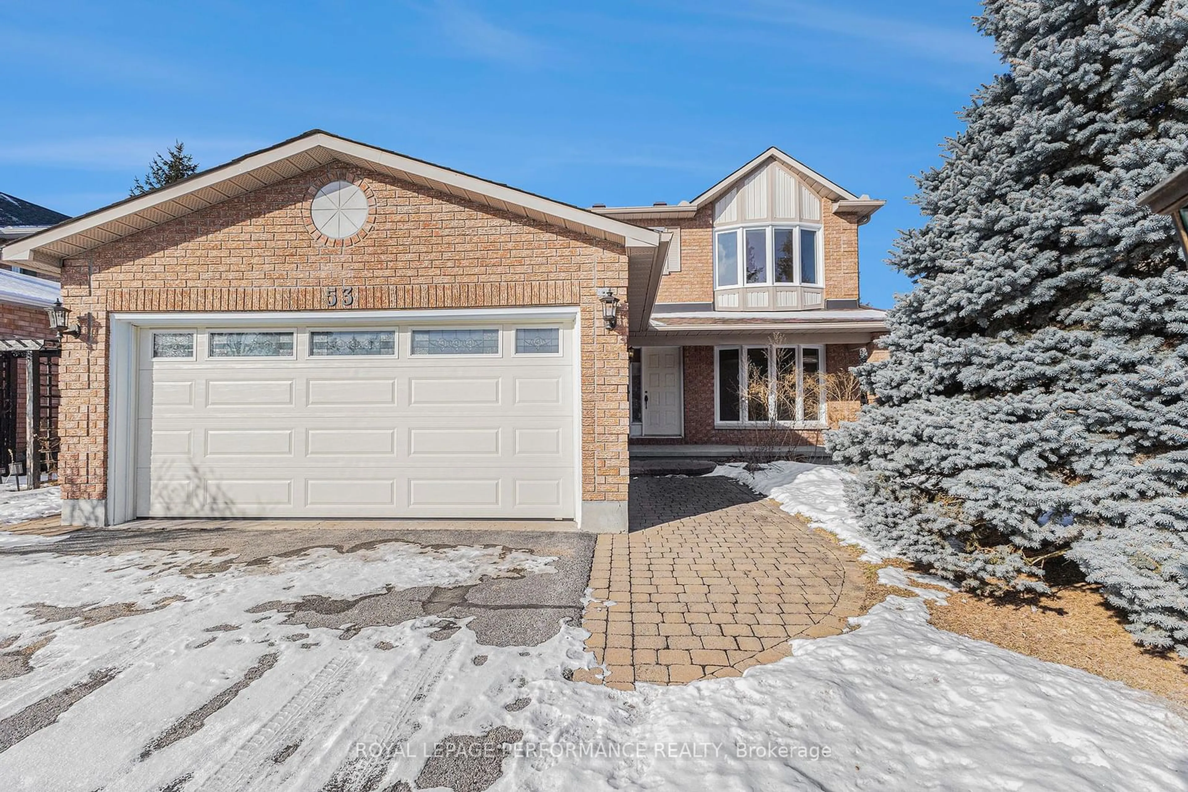 Home with brick exterior material, street for 53 Zokol Cres, Kanata Ontario K2K 2K4