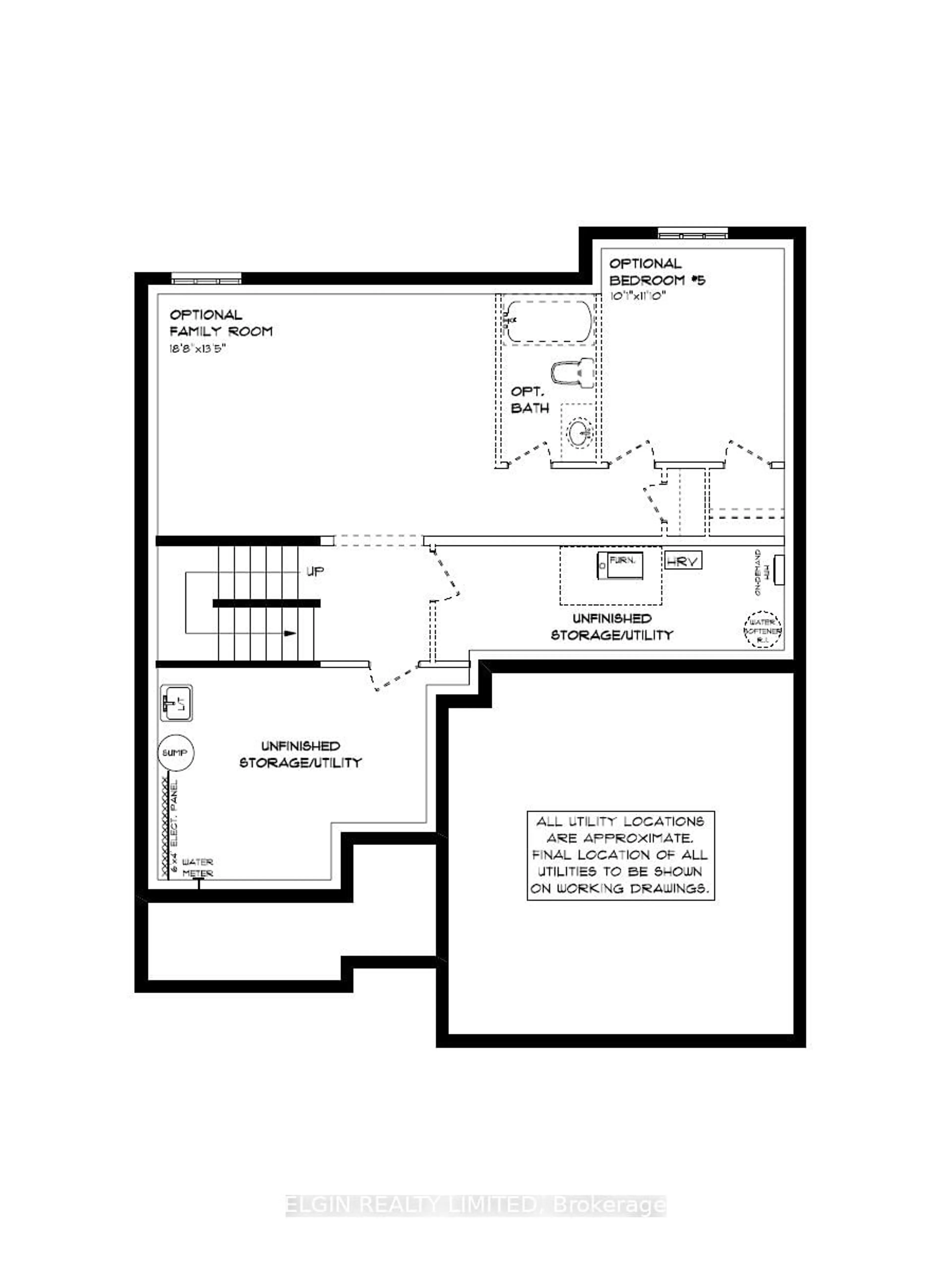 Floor plan for 41 Lark St, Tillsonburg Ontario N4G 0K8