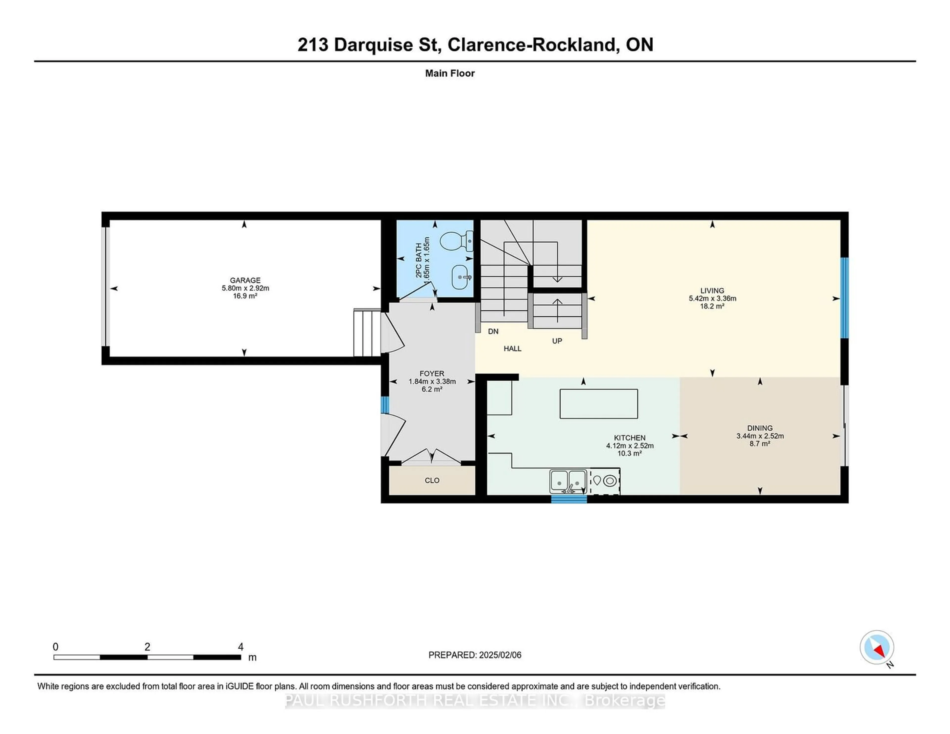 Floor plan for 213 DARQUISE St, Clarence-Rockland Ontario K4K 0M2