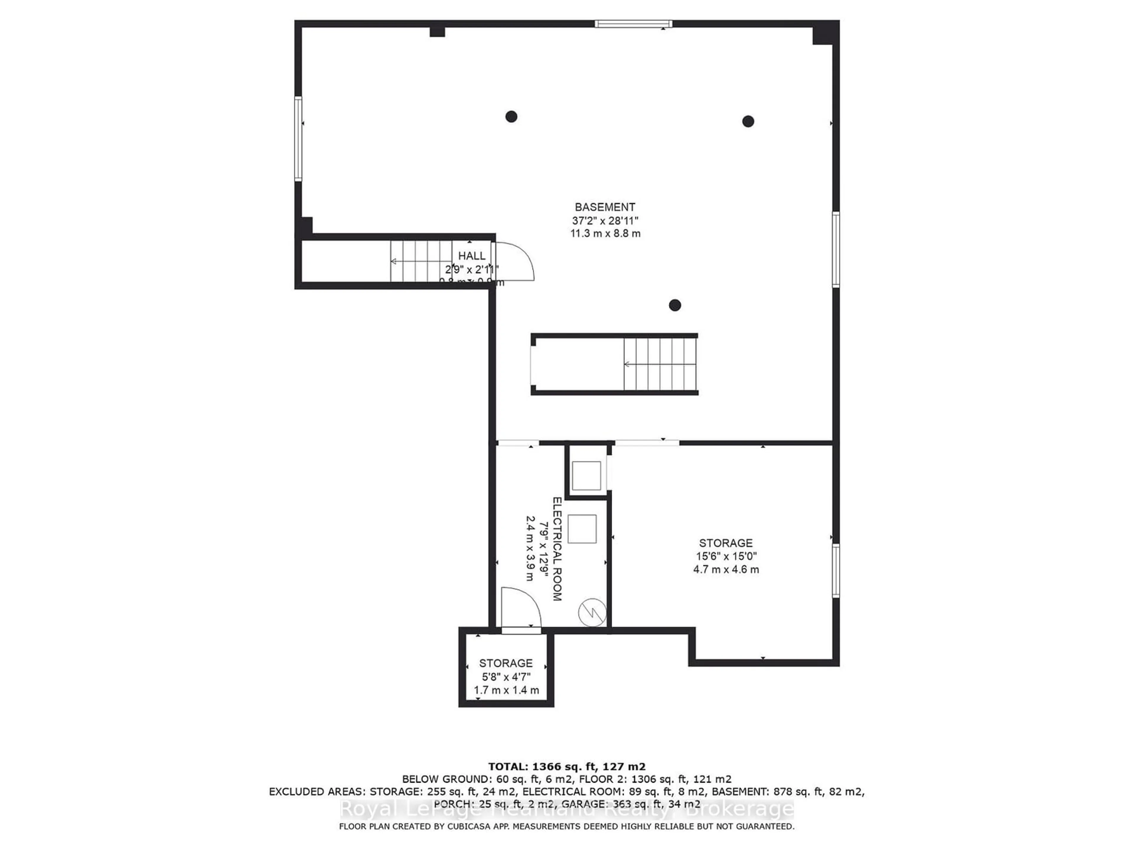 Floor plan for 643 Fishleigh St, Huron East Ontario N0G 1H0