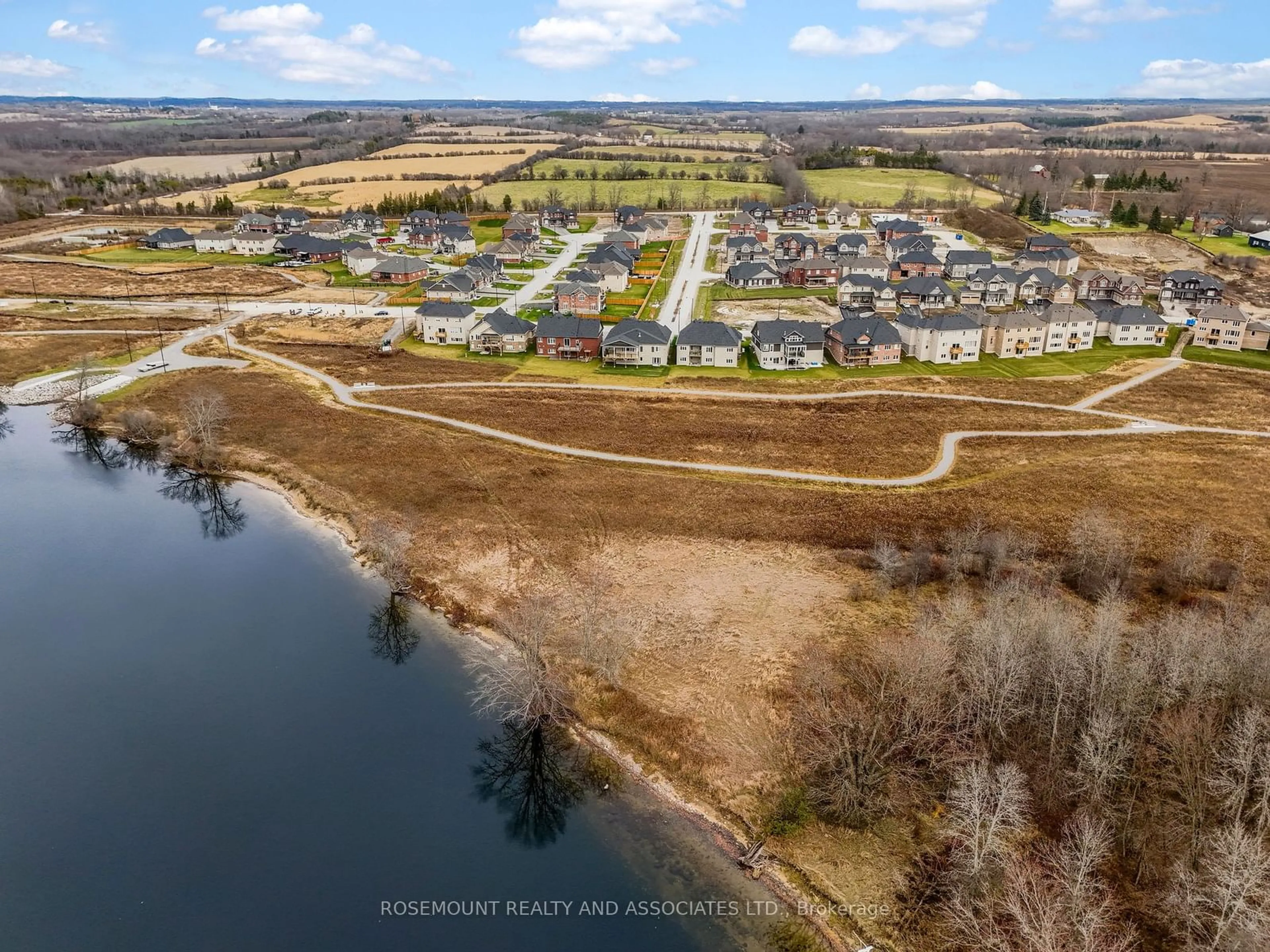 A pic from outside/outdoor area/front of a property/back of a property/a pic from drone, water/lake/river/ocean view for 30 Autumn Frost Rd, Otonabee-South Monaghan Ontario K9J 0K7