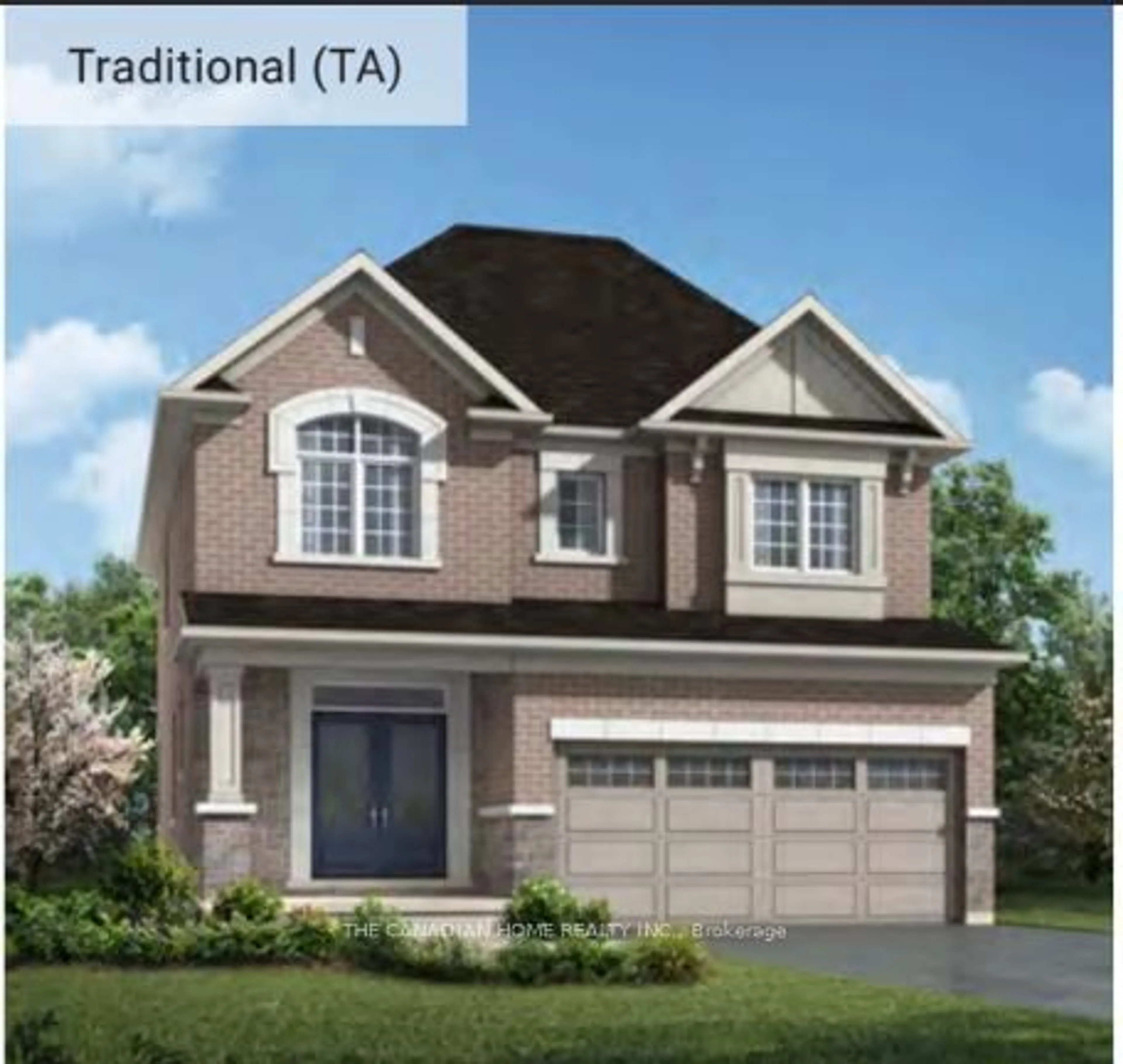 Home with brick exterior material, street for lot#1096 Millstone street Rd, Kitchener Ontario N2R 0S2