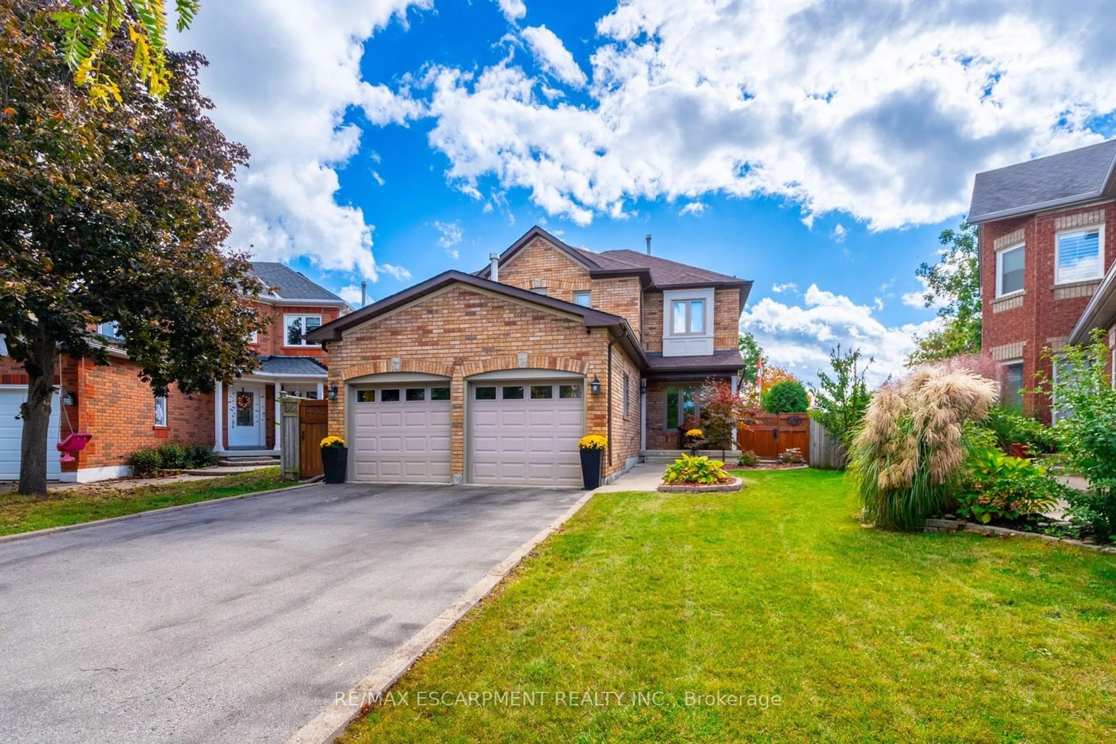 Home with brick exterior material, street for 75 Chatsworth Cres, Hamilton Ontario L8B 0N7