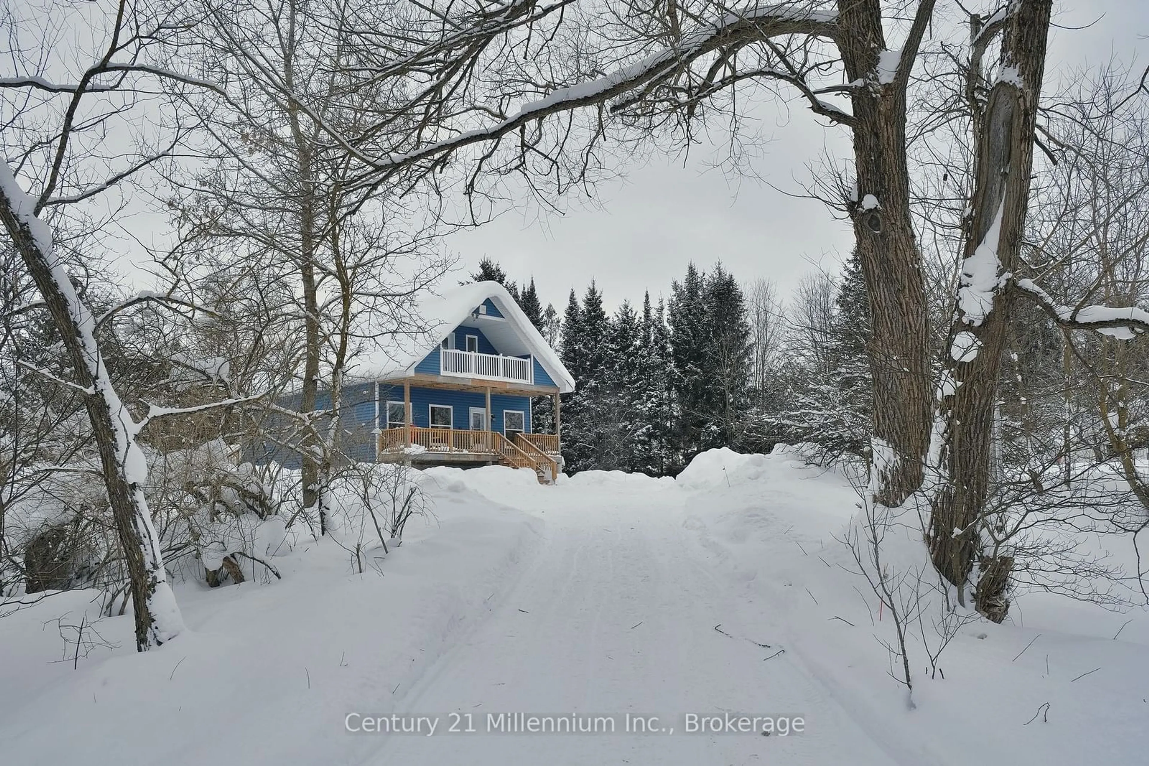 A pic from outside/outdoor area/front of a property/back of a property/a pic from drone, street for 613162 50 Sdrd, West Grey Ontario N0C 1K0