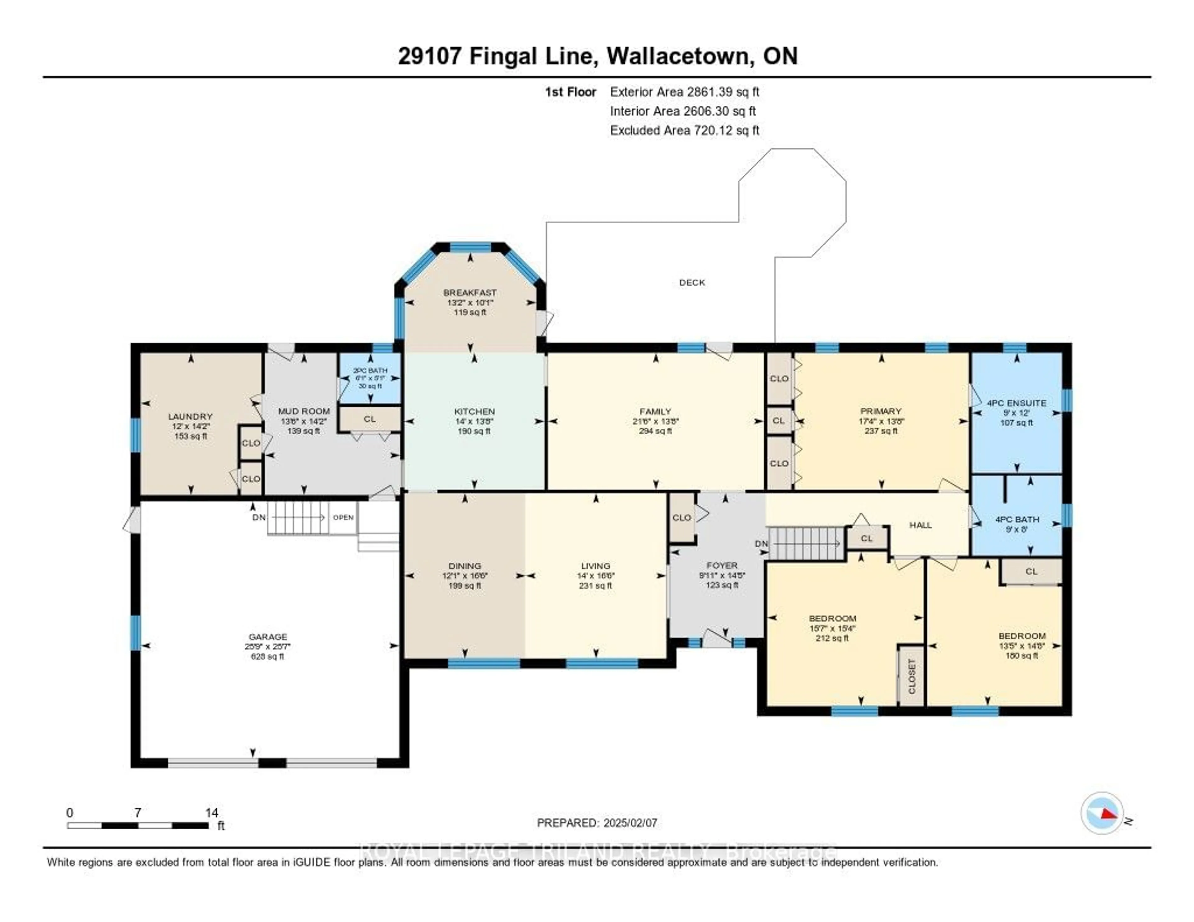 Floor plan for 29107 Fingal Line, Dutton/Dunwich Ontario N0L 2M0