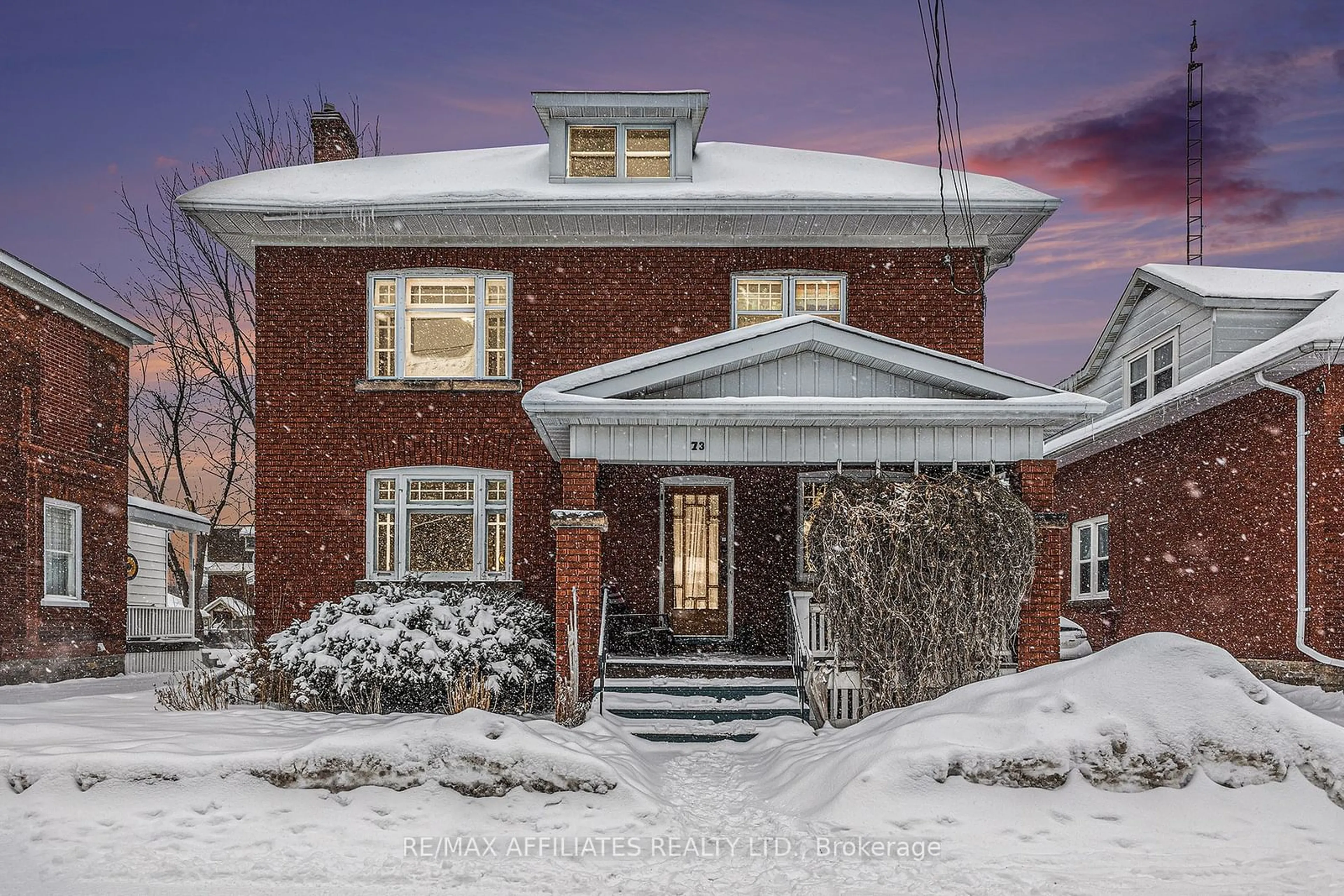 Home with brick exterior material, street for 73 Mcgill St, Smiths Falls Ontario K7A 2K1