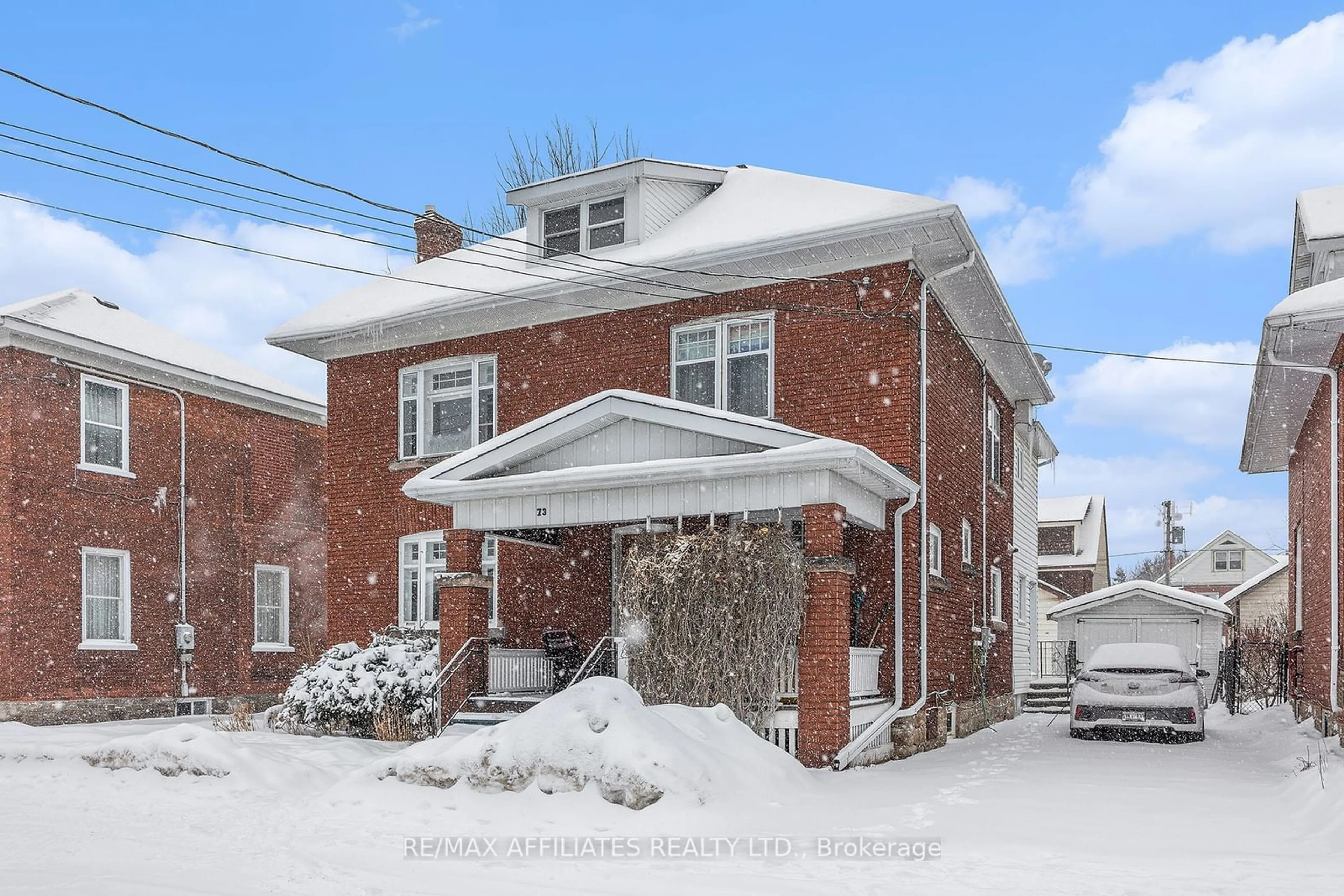 Home with brick exterior material, street for 73 Mcgill St, Smiths Falls Ontario K7A 2K1