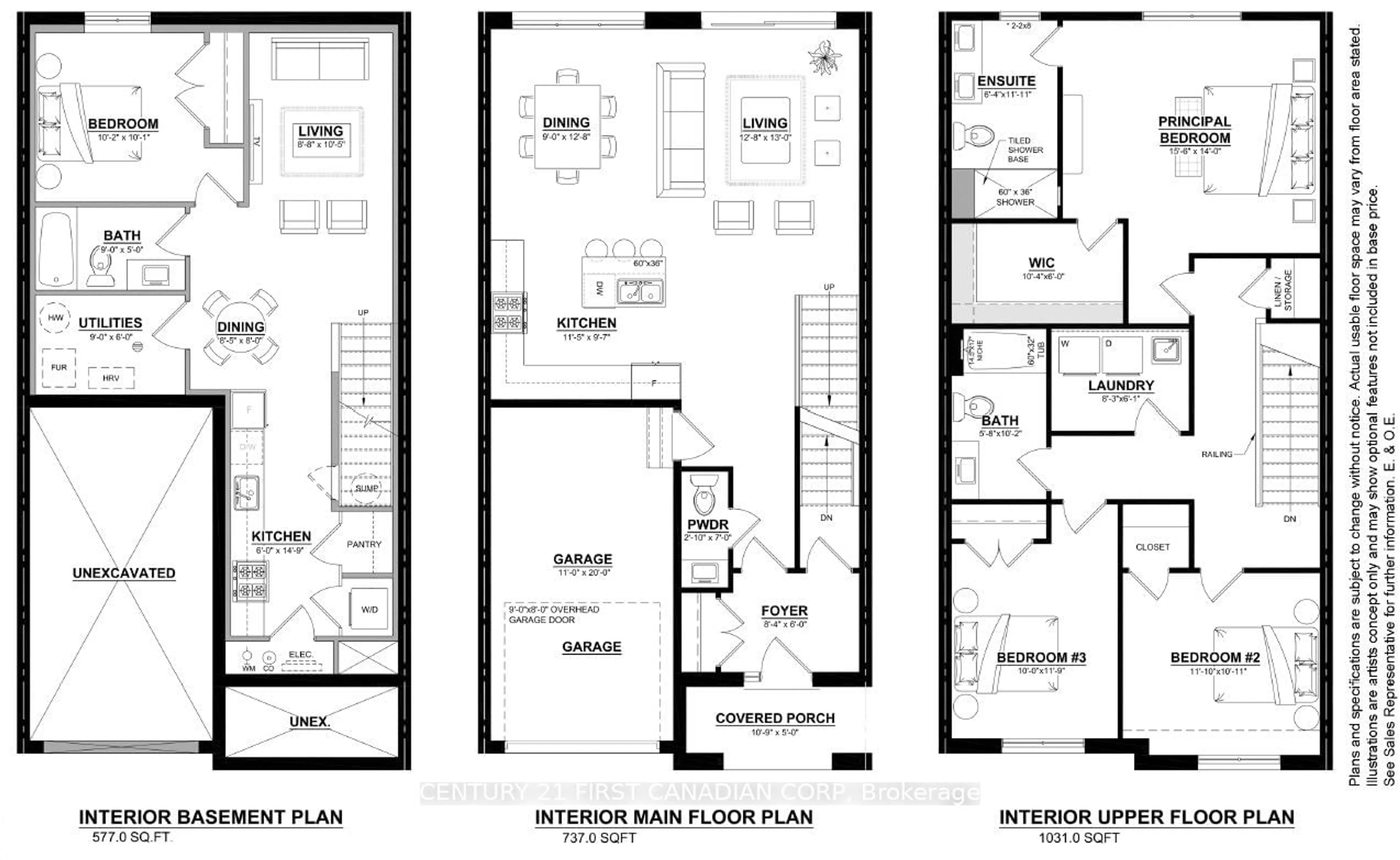 Floor plan for 4273 Calhoun Way, London Ontario N6P 1J9