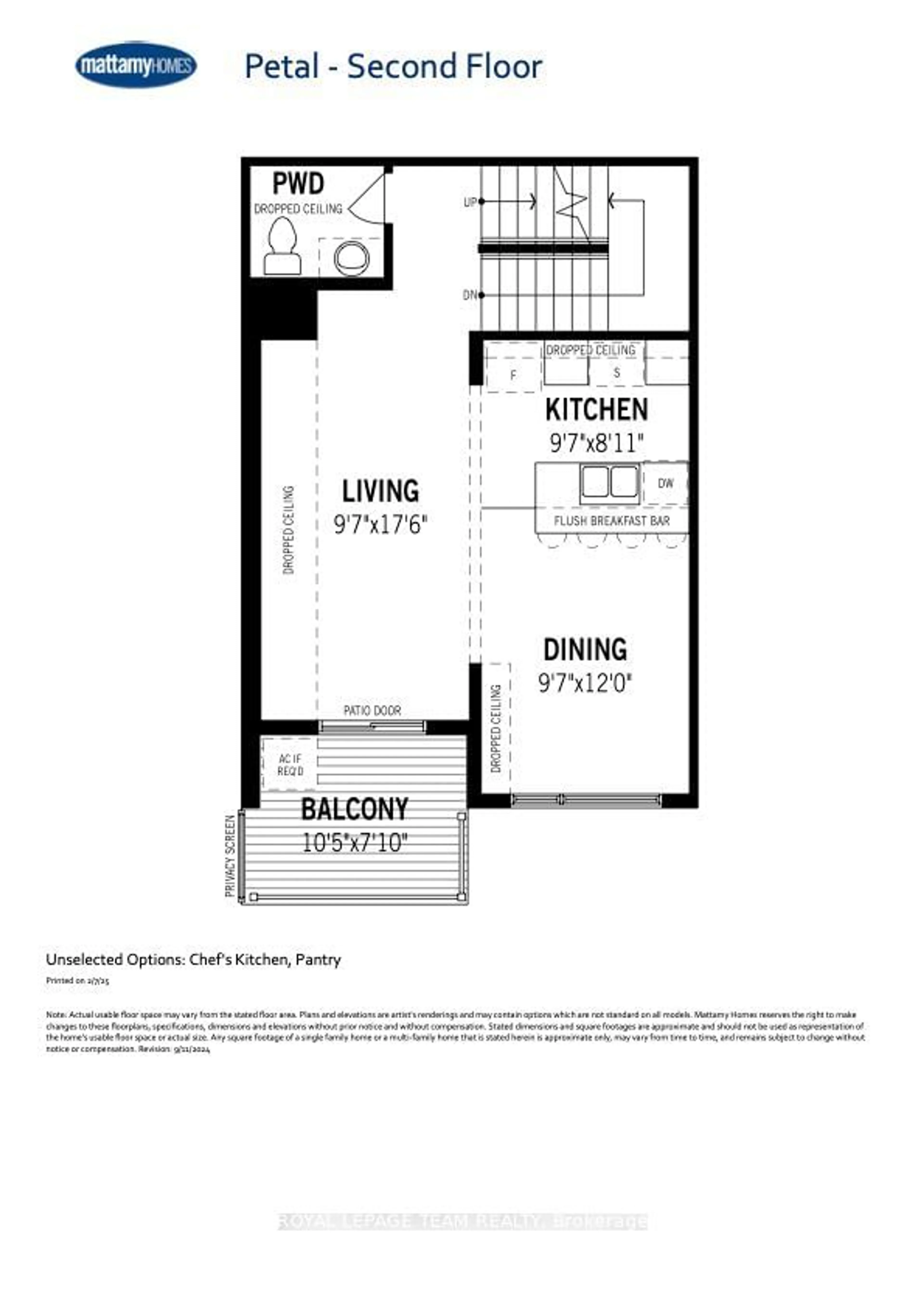 Floor plan for 510 Celestine Private, Barrhaven Ontario K2J 7B5