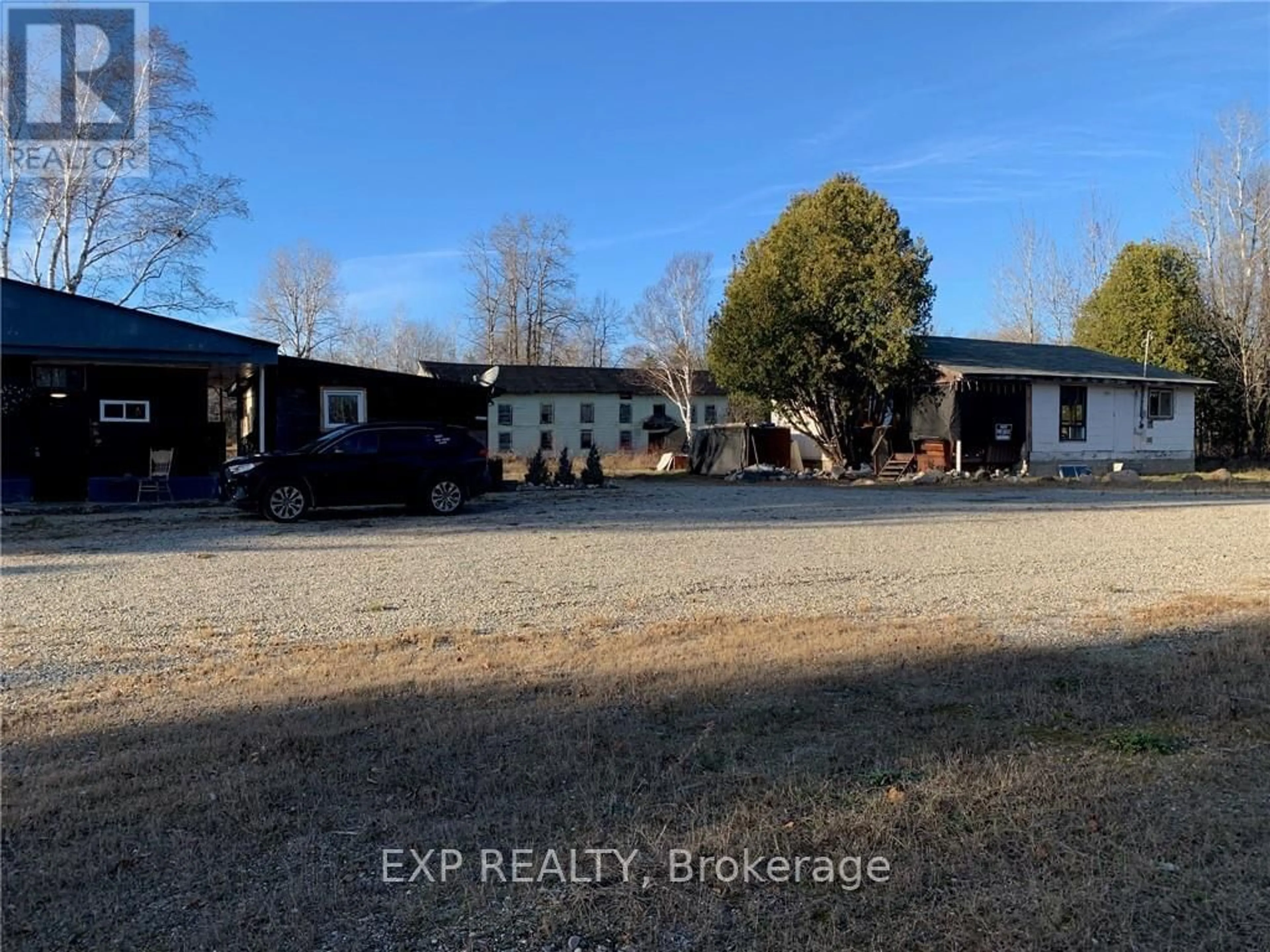 A pic from outside/outdoor area/front of a property/back of a property/a pic from drone, building for 51 Hwy 17, Spanish Ontario P0P 2A0