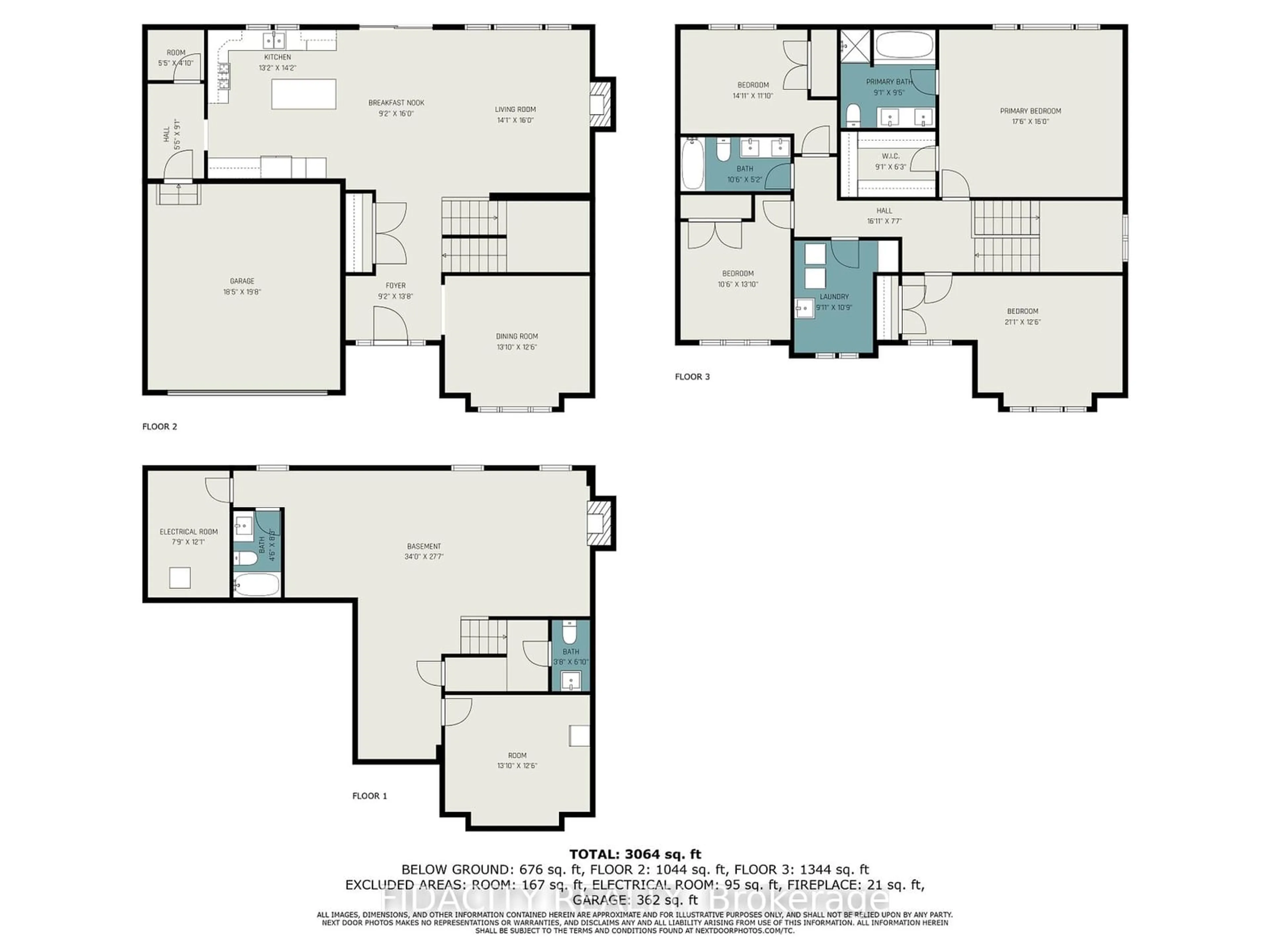 Floor plan for 832 MERCIER Cres, Orleans - Convent Glen and Area Ontario K1W 1E6