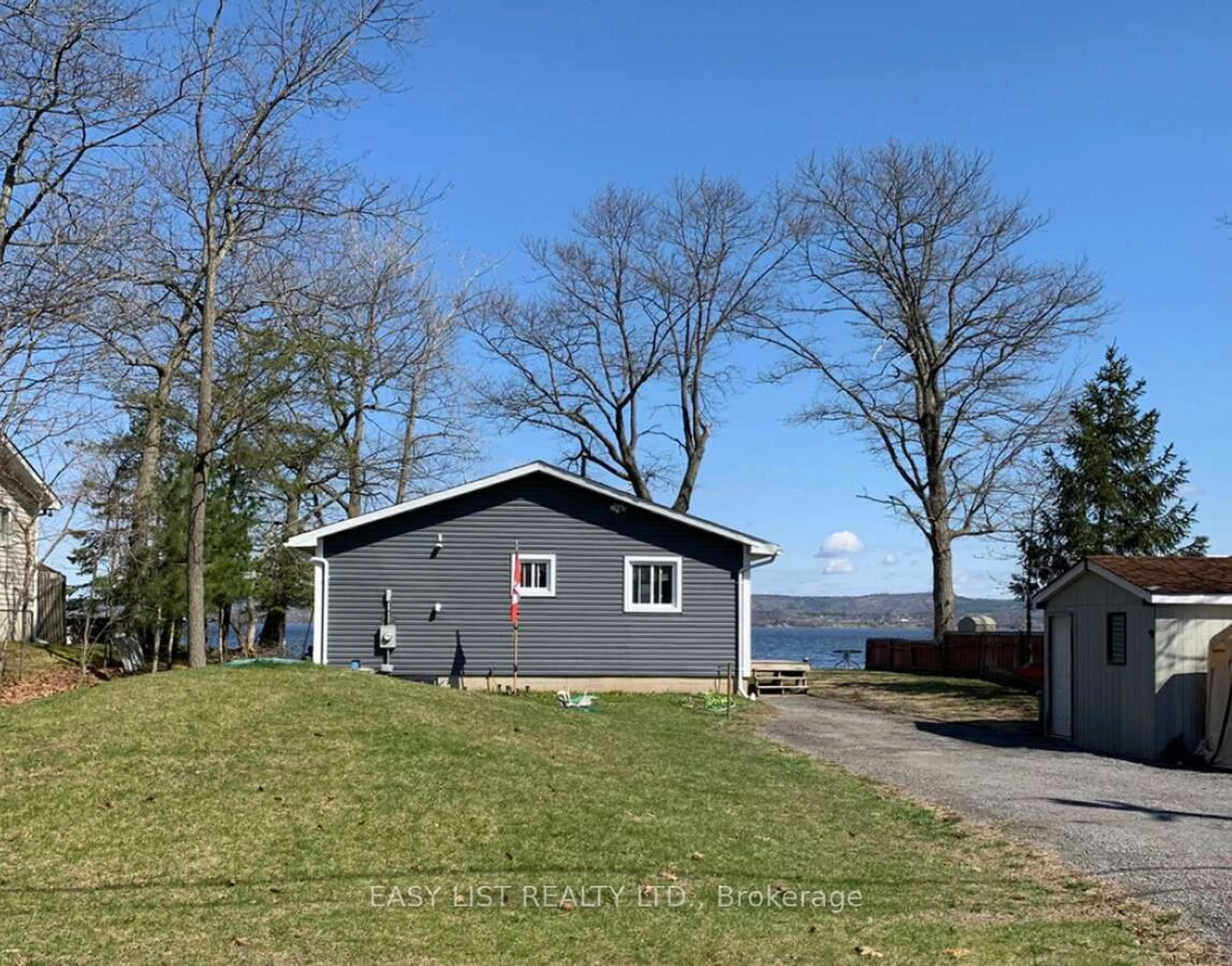 A pic from outside/outdoor area/front of a property/back of a property/a pic from drone, water/lake/river/ocean view for 714 Bayview Dr, Constance Bay - Dunrobin - Kilmaurs - Woodlawn Ontario K0A 3M0