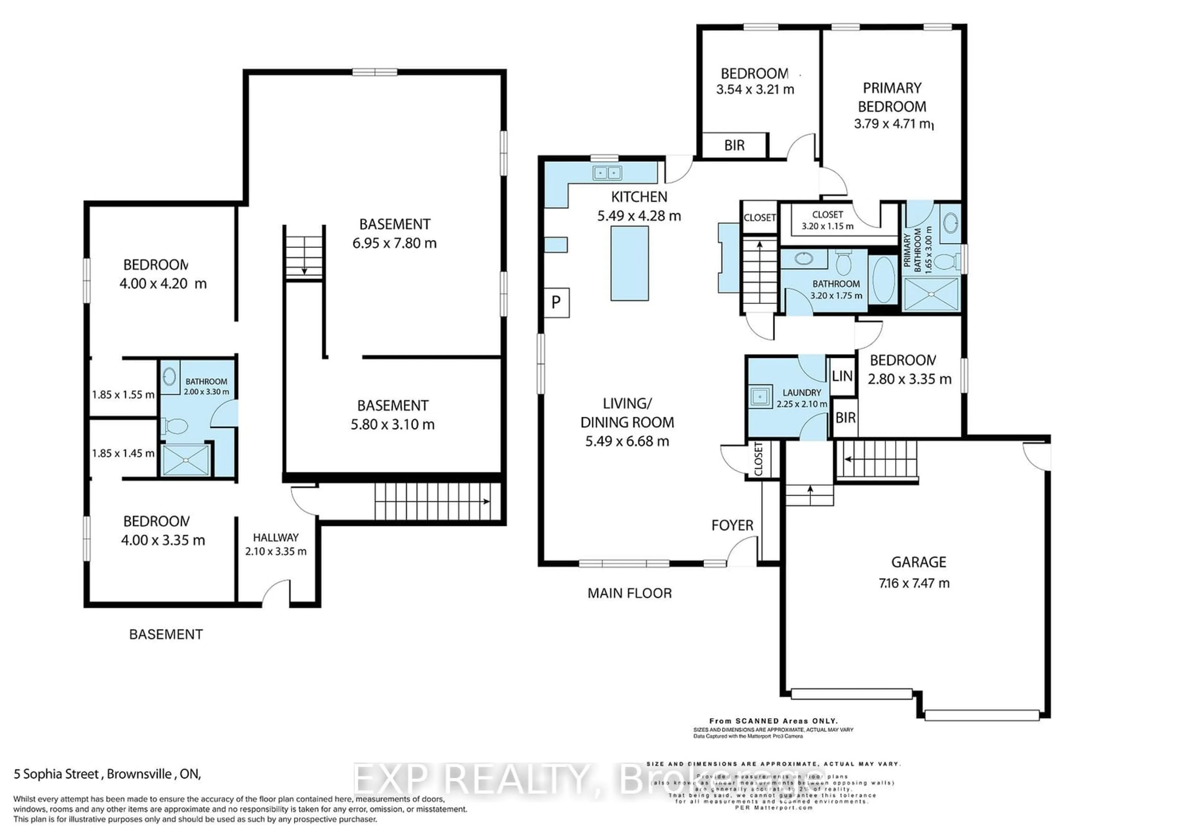 Floor plan for 5 Sophia St, South-West Oxford Ontario N0L 1C0