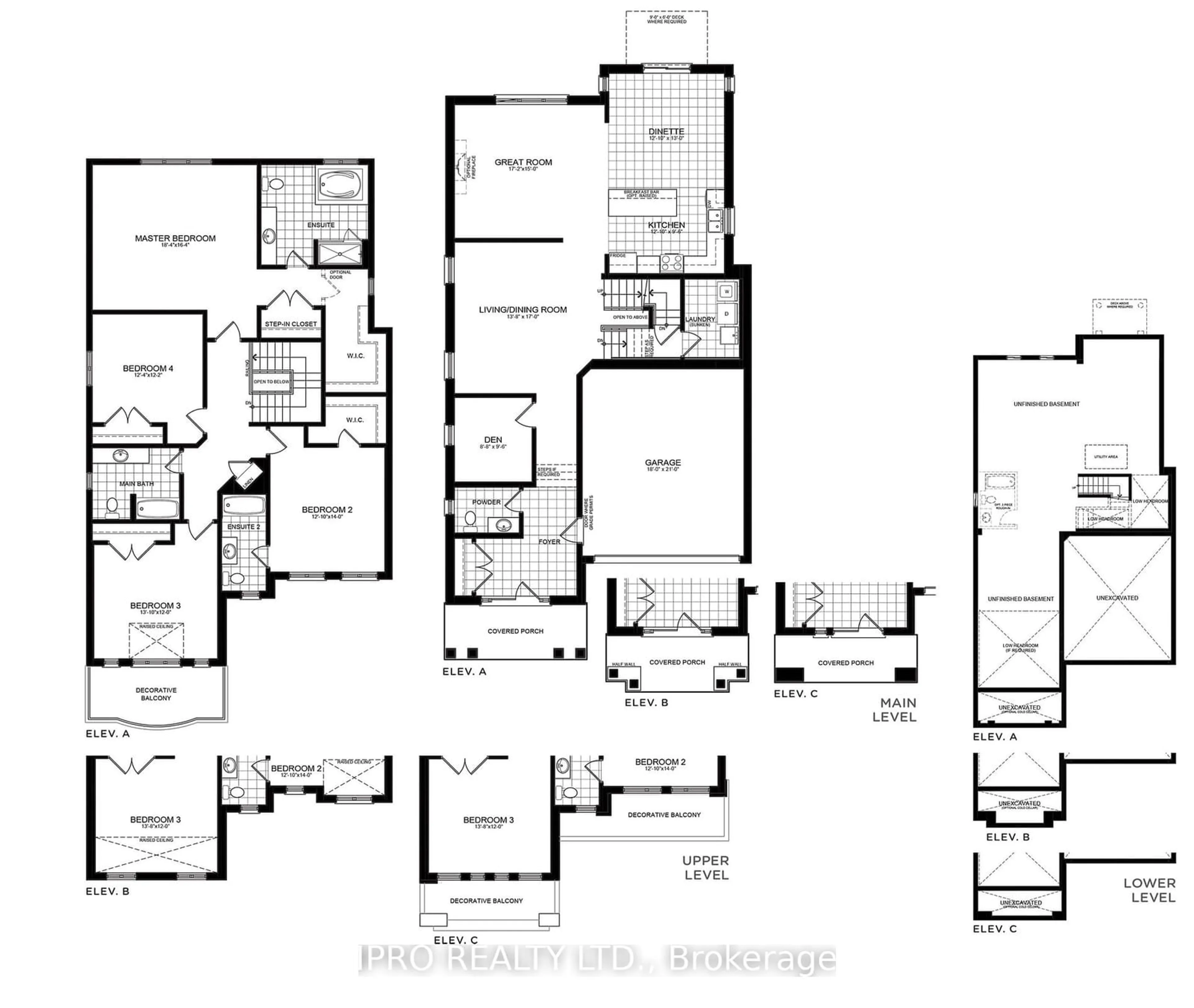 Floor plan for LOT 21 McKernan Ave, Brantford Ontario N3T 5L8