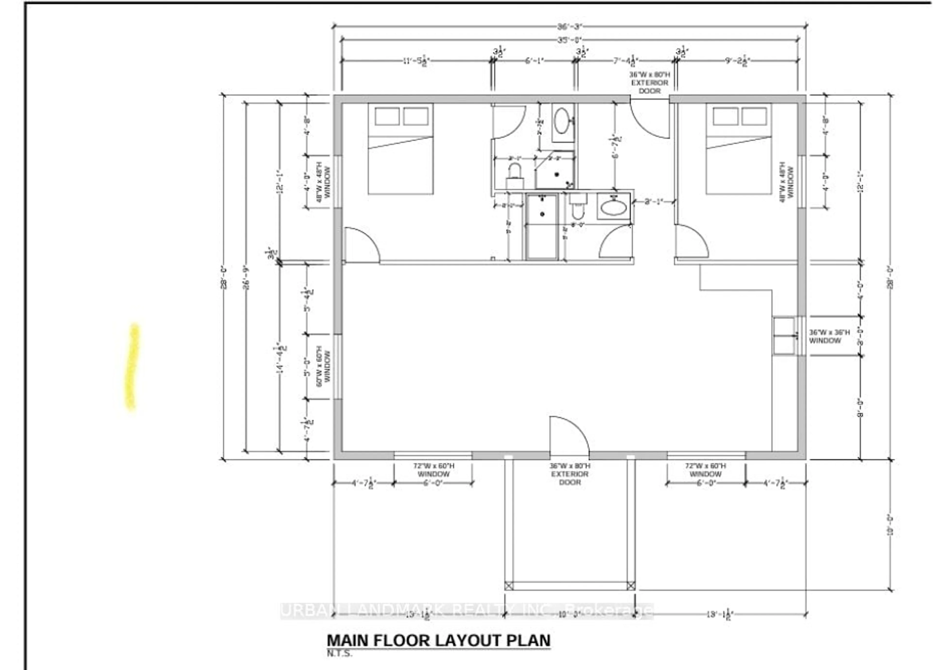 Floor plan for 375 Barker Rd, Madoc Ontario K0K 1Y0