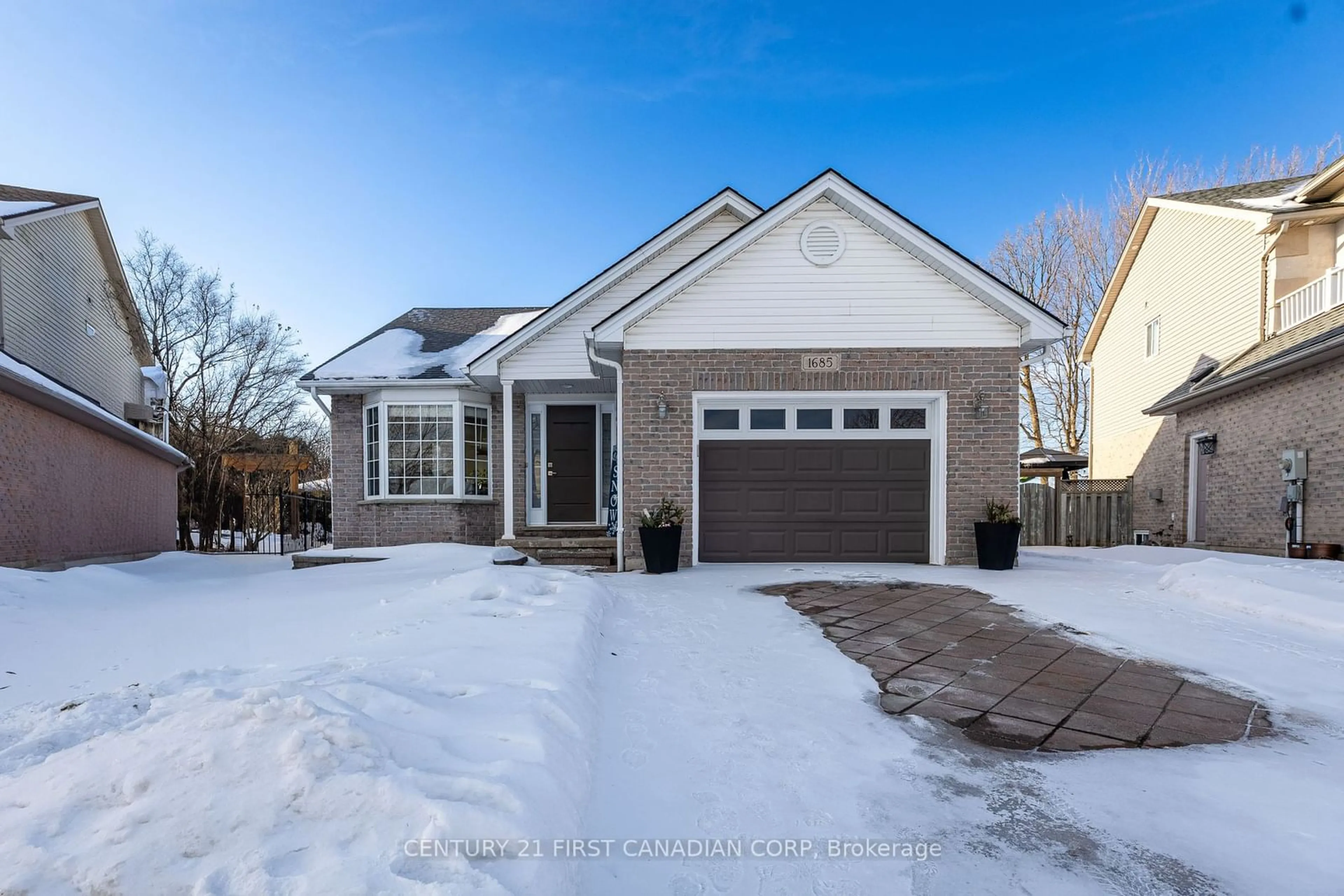 Home with brick exterior material, street for 1685 DEVOS Dr, London Ontario N5X 4H8