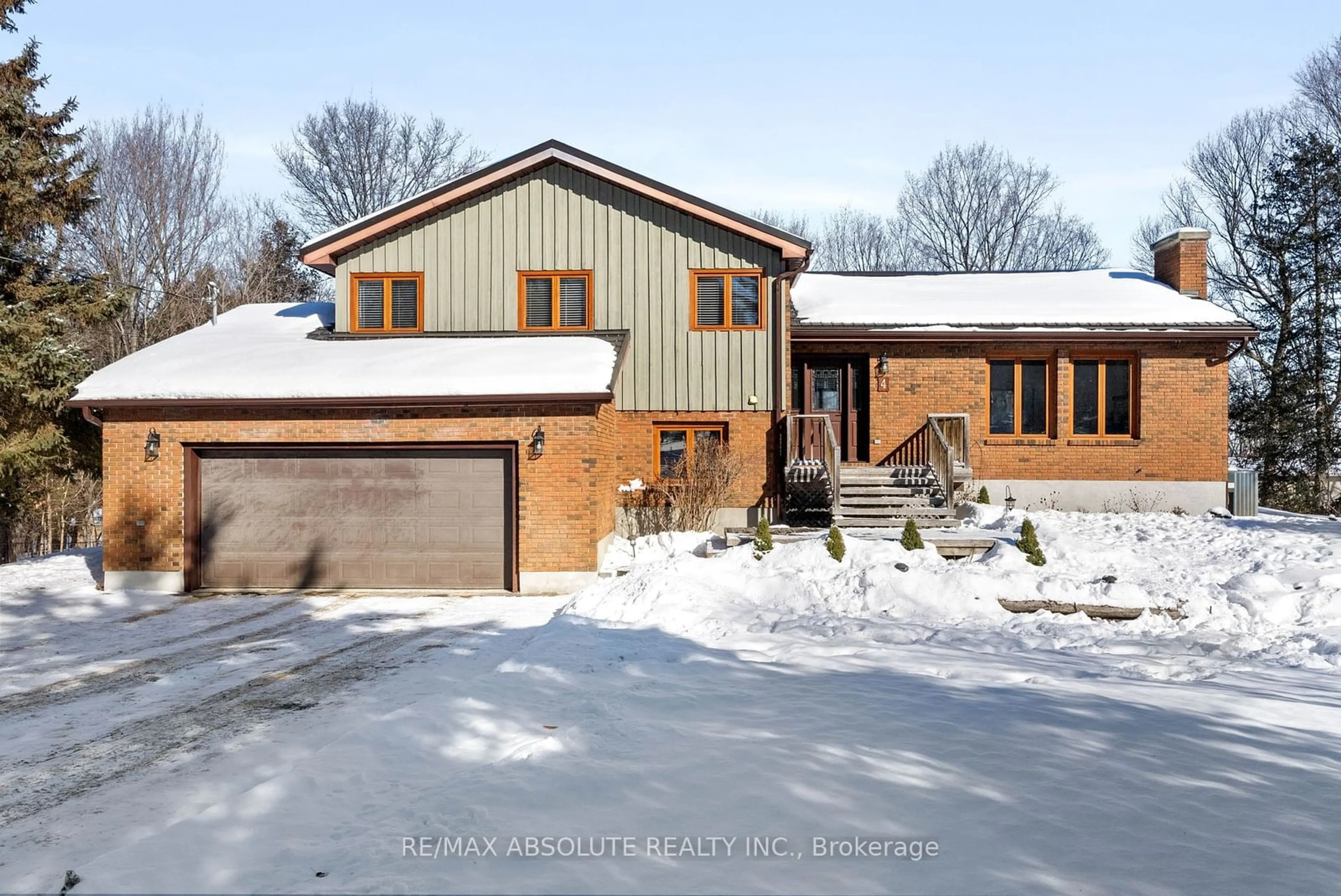 Home with brick exterior material, street for 4 Rockwood Dr, McNab/Braeside Ontario K0A 1G0