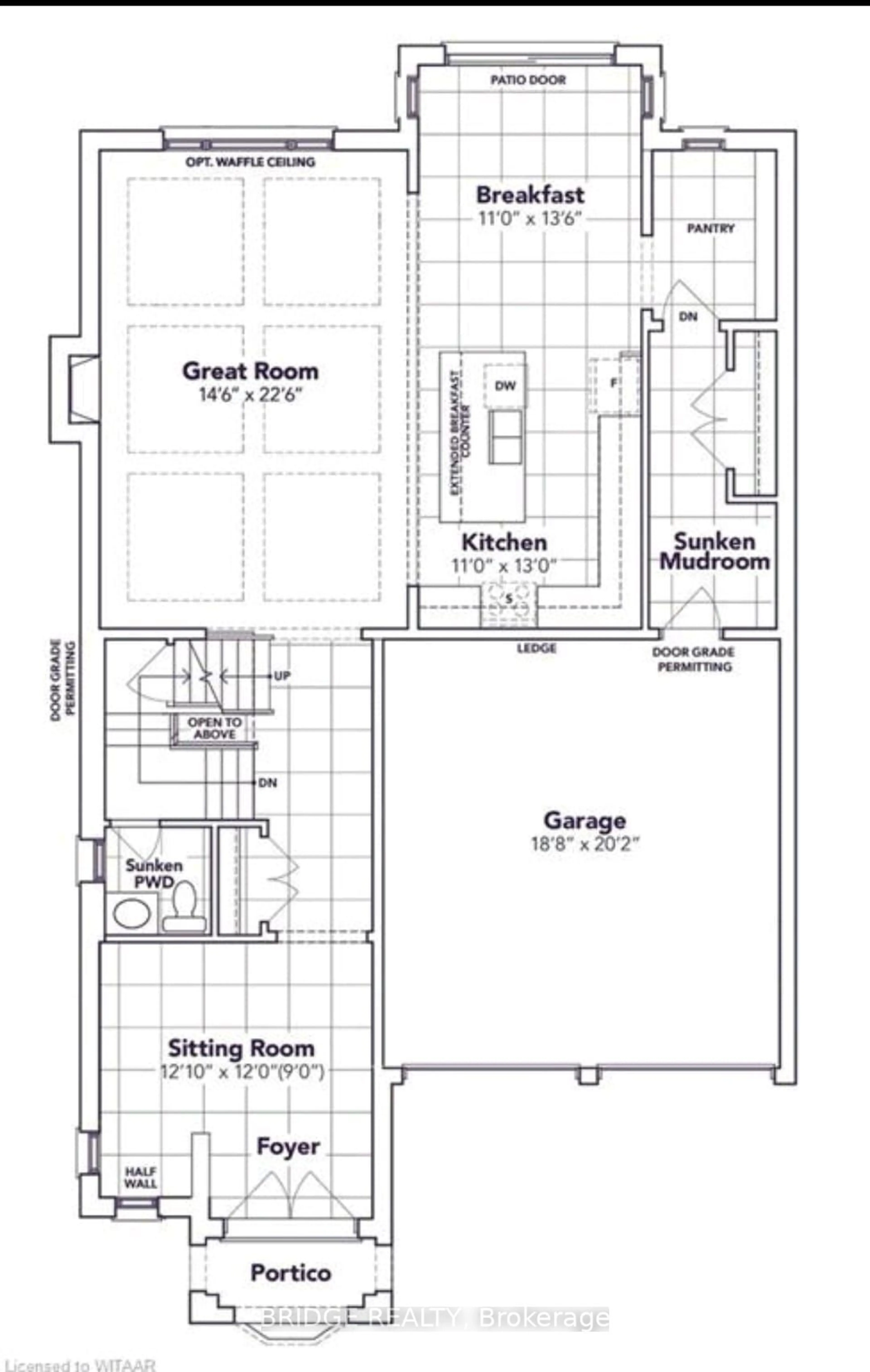 Floor plan for 1450 Upper Thames Rd, Woodstock Ontario N4T 0P9