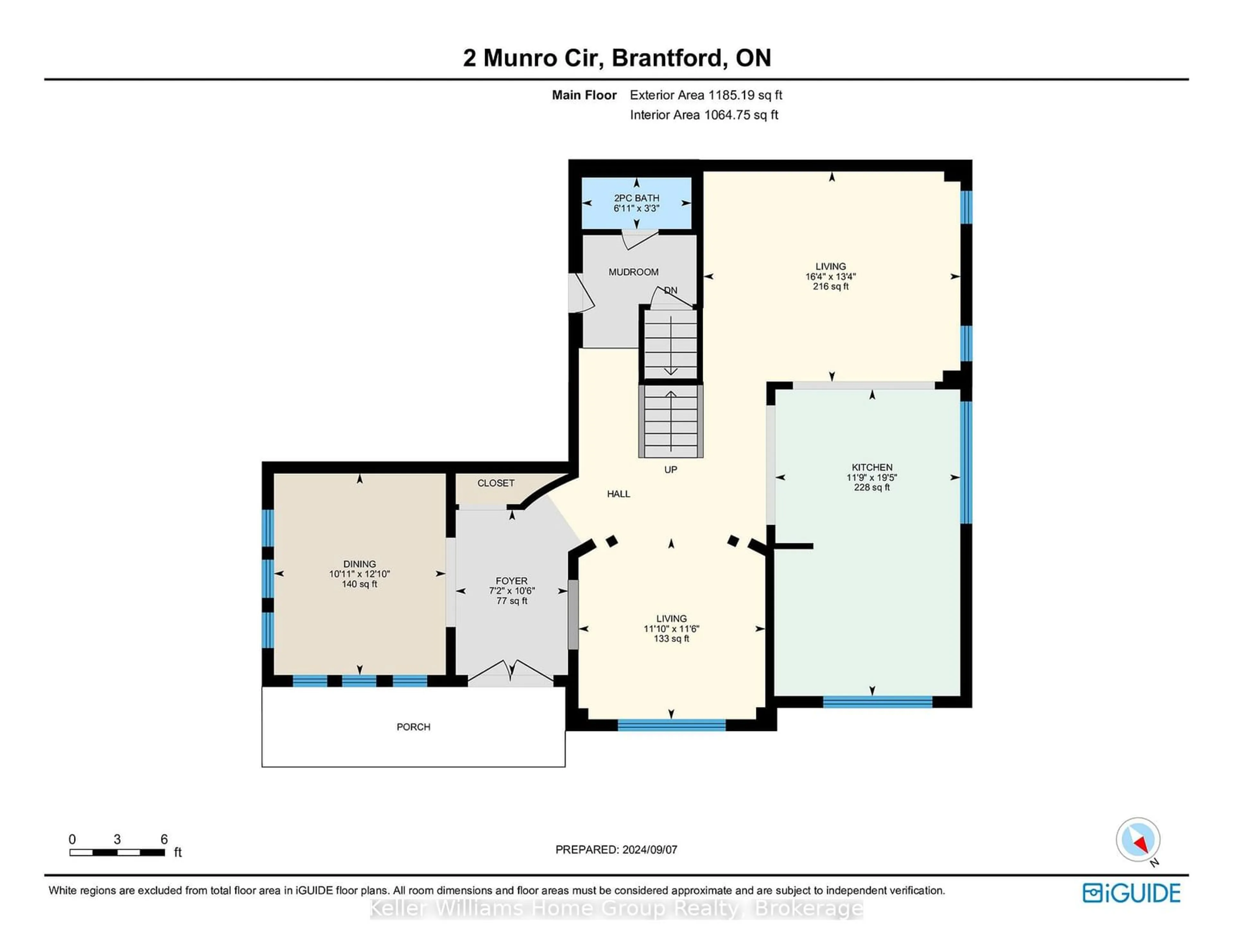 Floor plan for 2 Munro Circ, Brant Ontario N3T 0R1