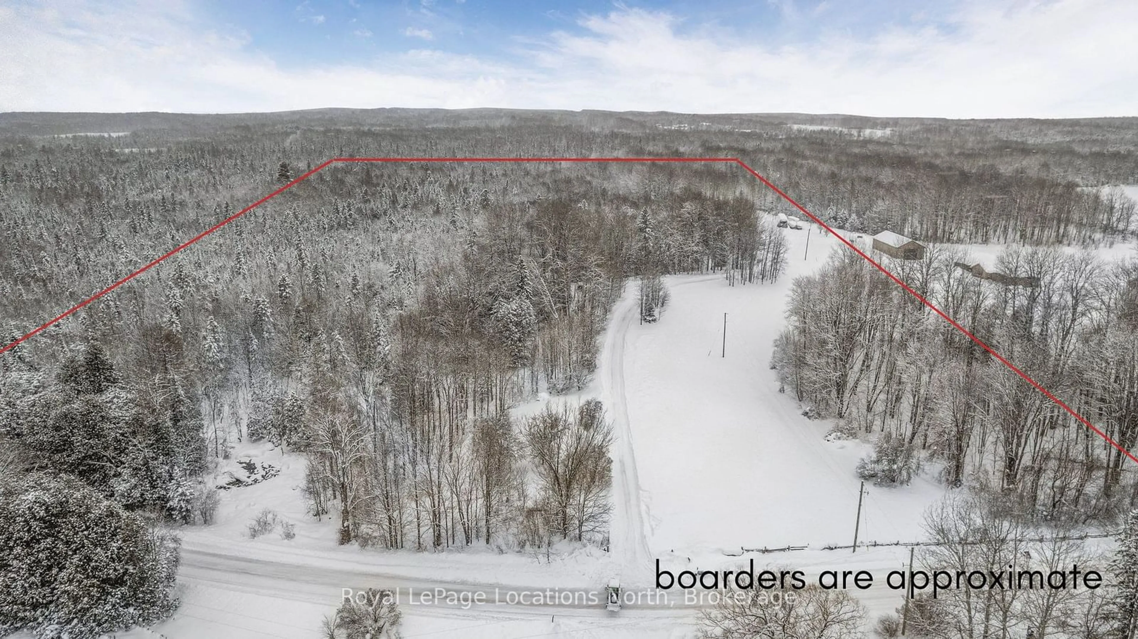 A pic from outside/outdoor area/front of a property/back of a property/a pic from drone, forest/trees view for 797176 East Back Line, Chatsworth Ontario K6H 5R5