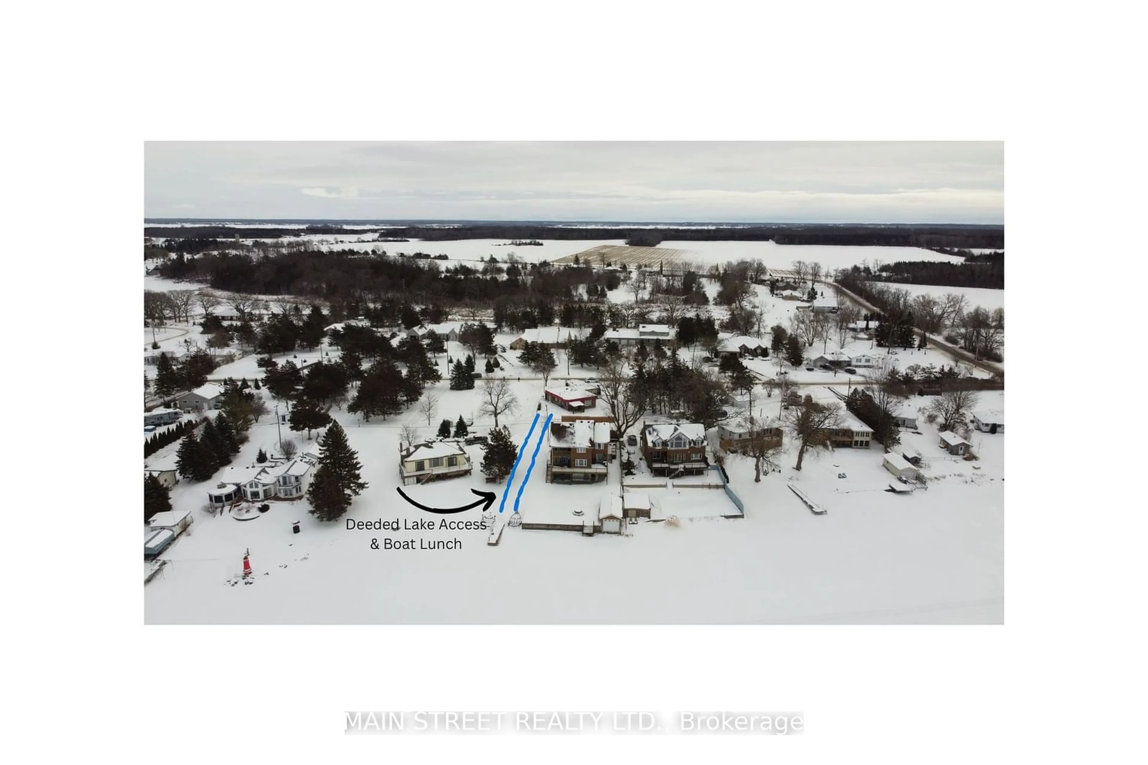 A pic from outside/outdoor area/front of a property/back of a property/a pic from drone, water/lake/river/ocean view for 35 Peats Point Rd, Prince Edward County Ontario K8N 4Z7