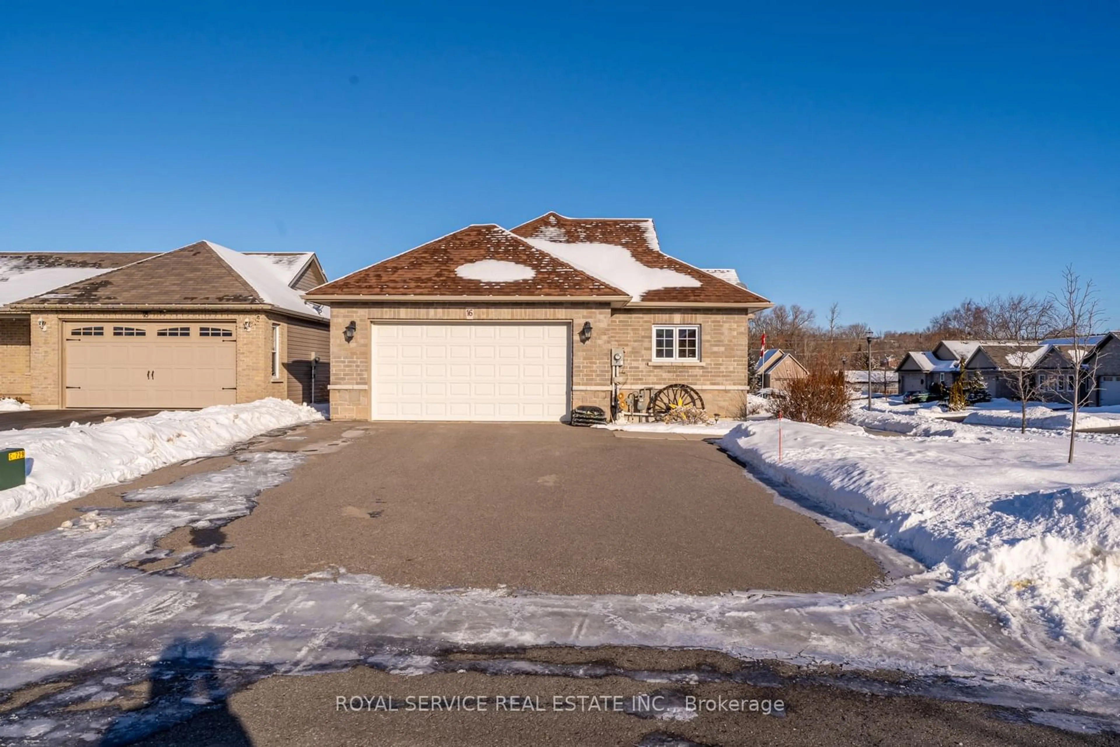 A pic from outside/outdoor area/front of a property/back of a property/a pic from drone, street for 16 Cortland Cres, Cramahe Ontario K0K 1S0