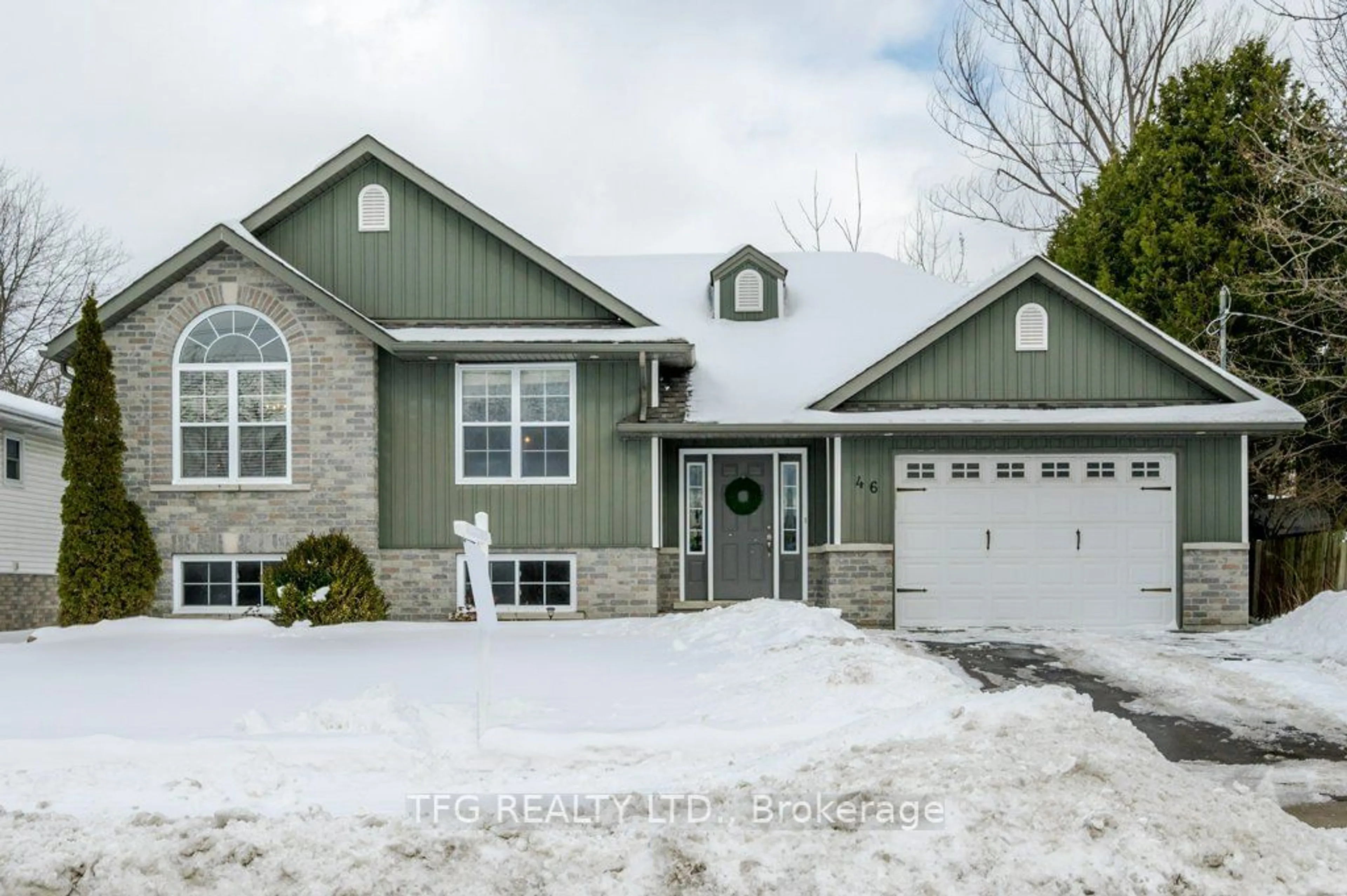 Home with vinyl exterior material, street for 46 Toronto St, Cramahe Ontario K0K 1S0