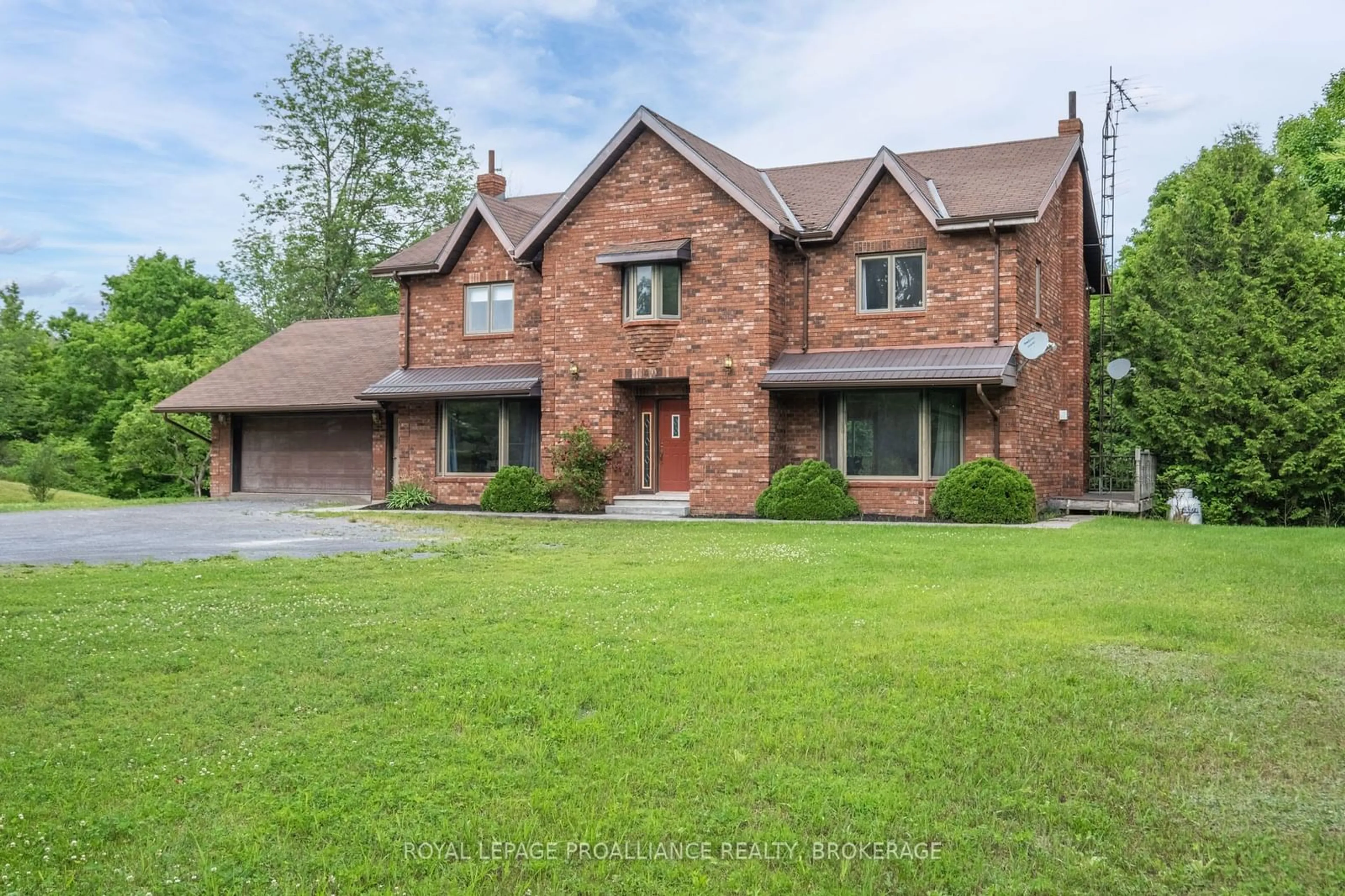 Home with brick exterior material, street for 40 Concession St, Stone Mills Ontario K0K 3G0