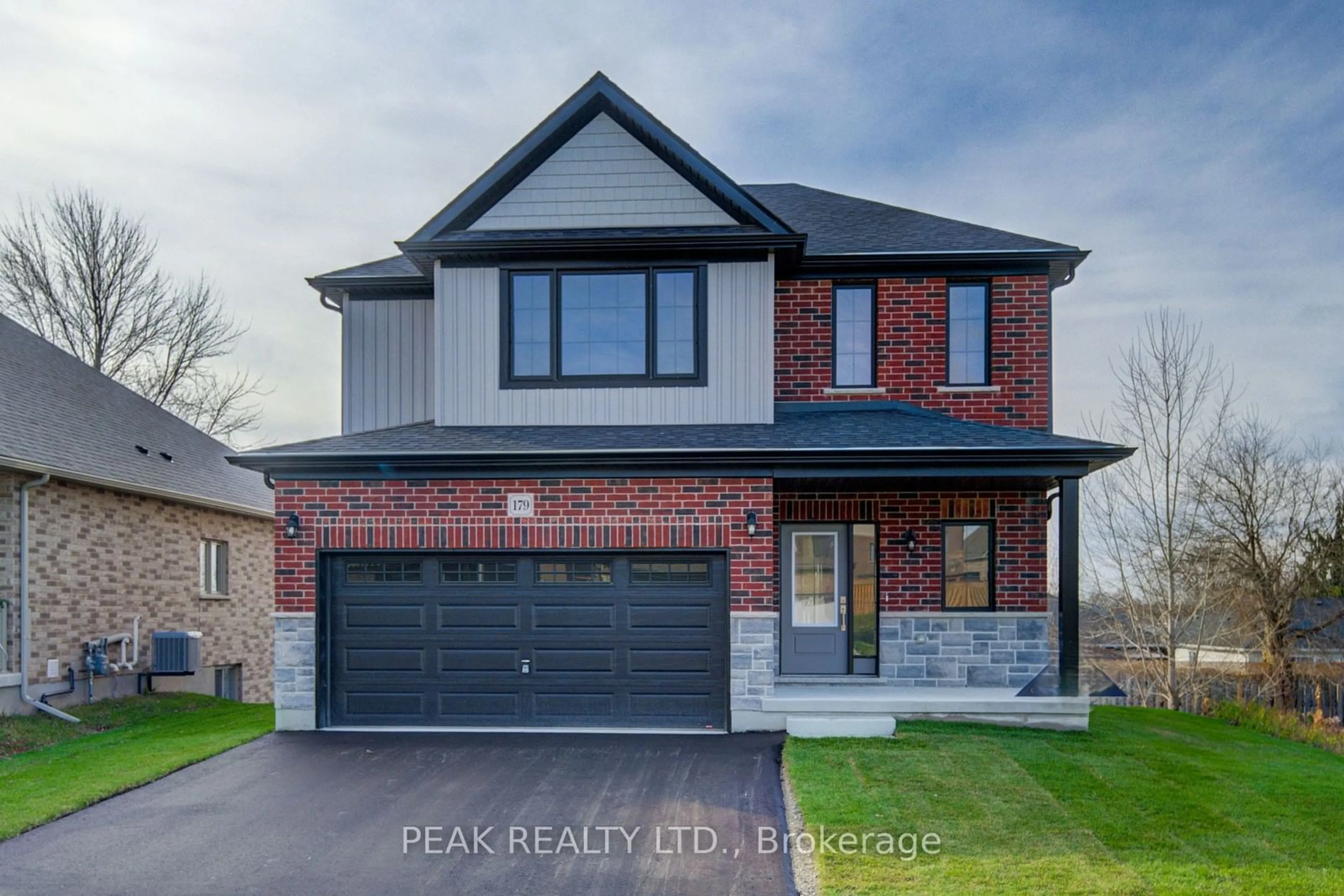 Home with brick exterior material, street for 179 Applewood St, Blandford-Blenheim Ontario N0J 1S0