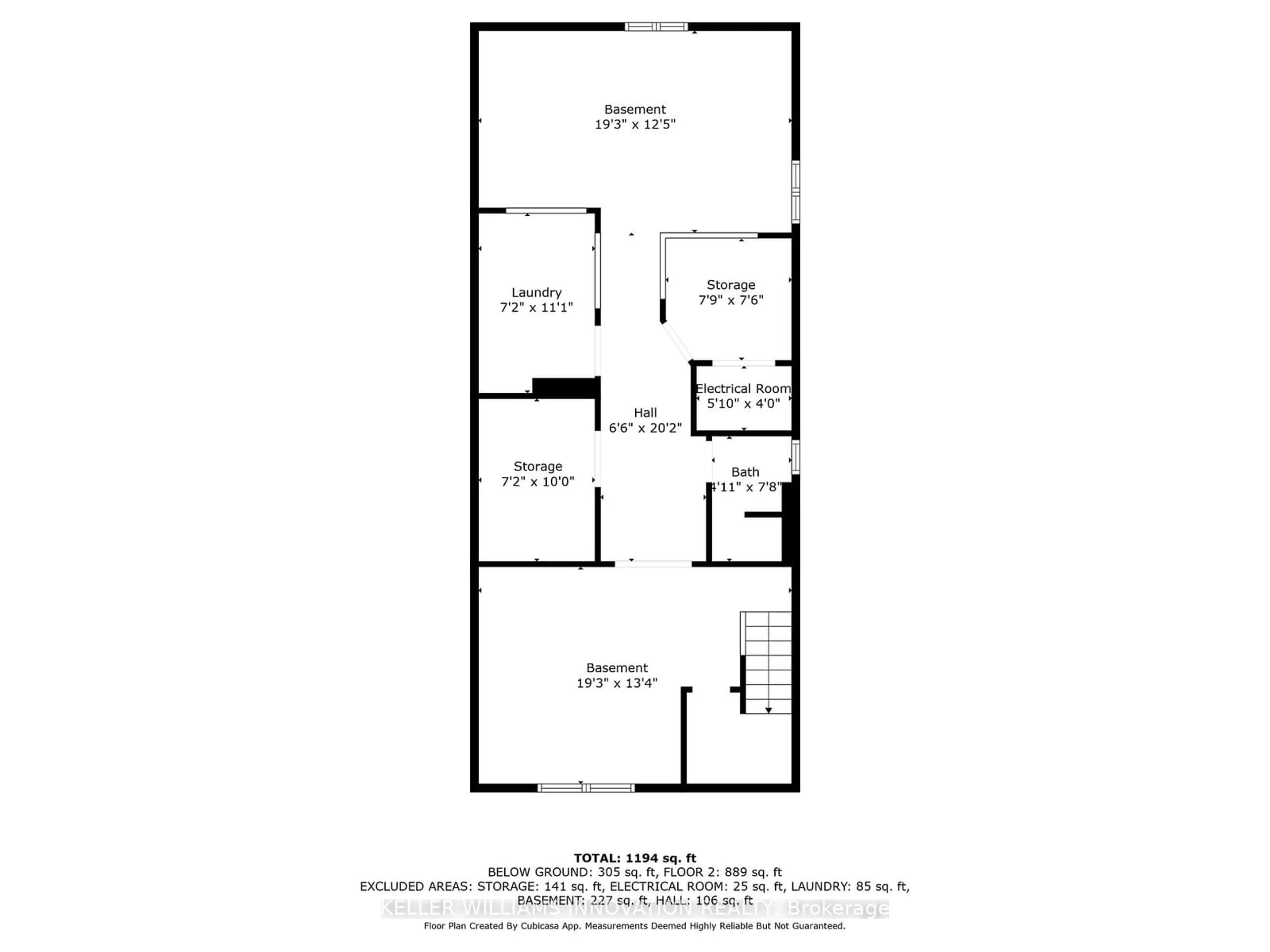 Floor plan for 148 East Park Dr, Woodstock Ontario N4S 3N2