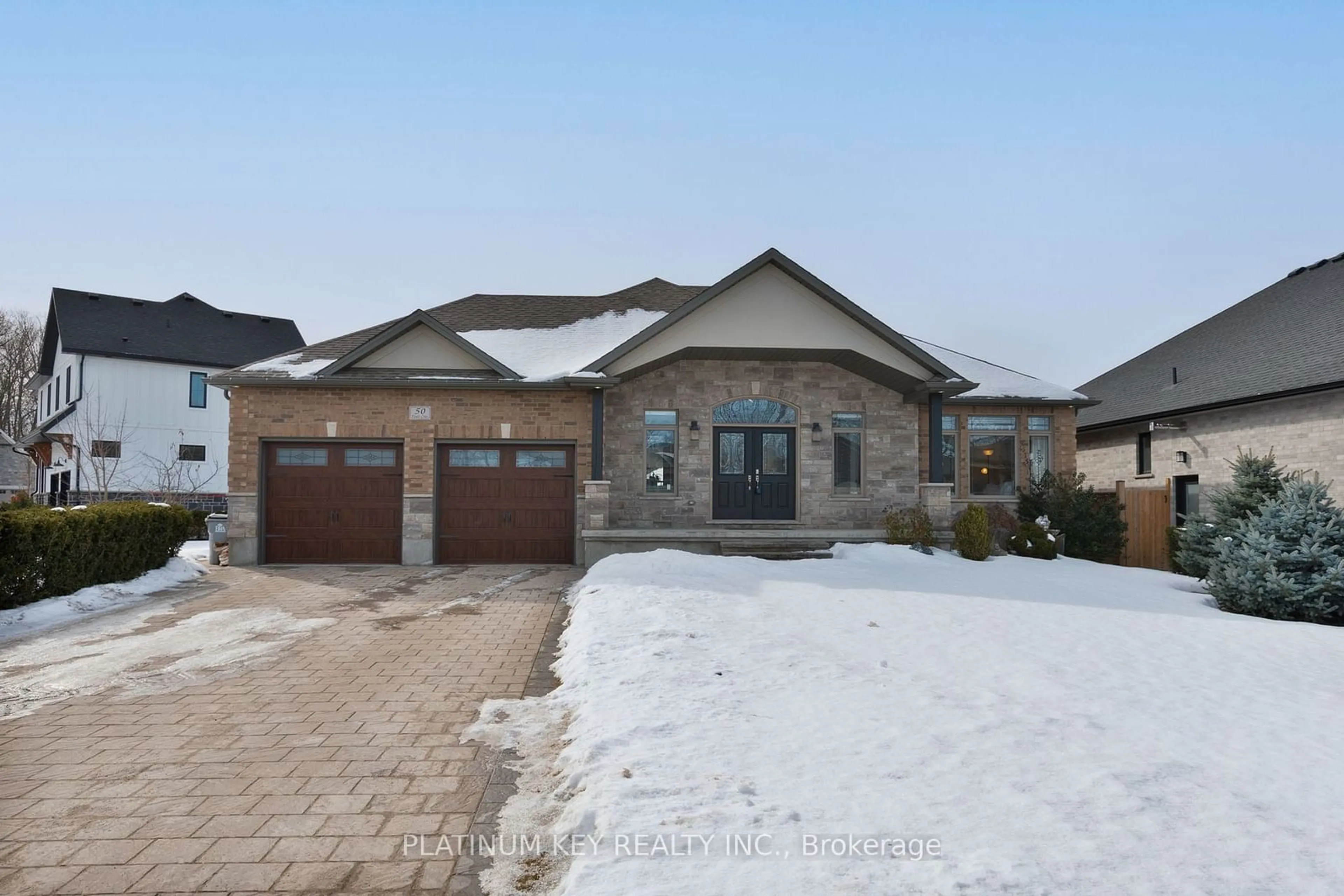 Home with brick exterior material, street for 50 Veale Cres, Strathroy-Caradoc Ontario N7G 0C9