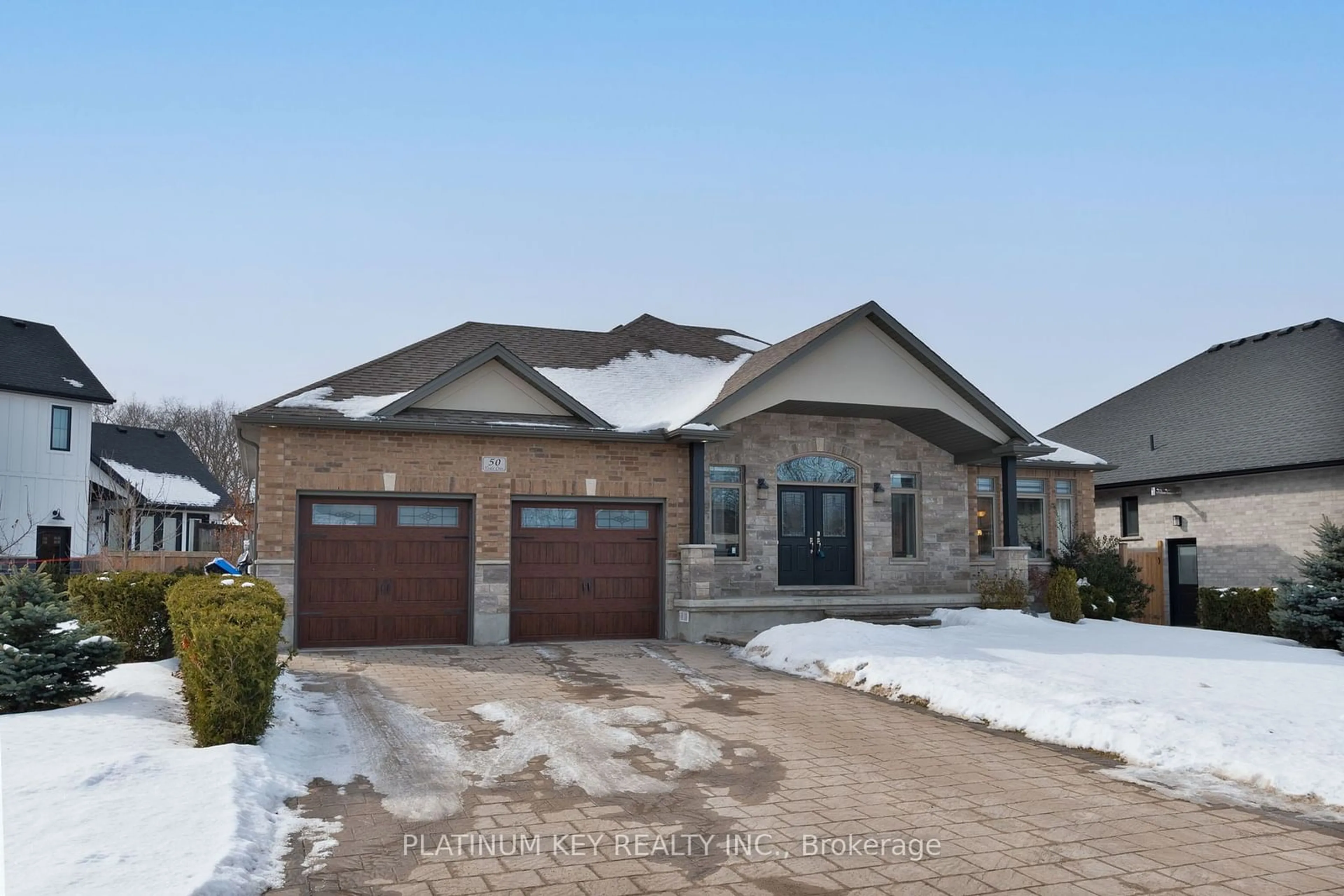 Home with brick exterior material, street for 50 Veale Cres, Strathroy-Caradoc Ontario N7G 0C9