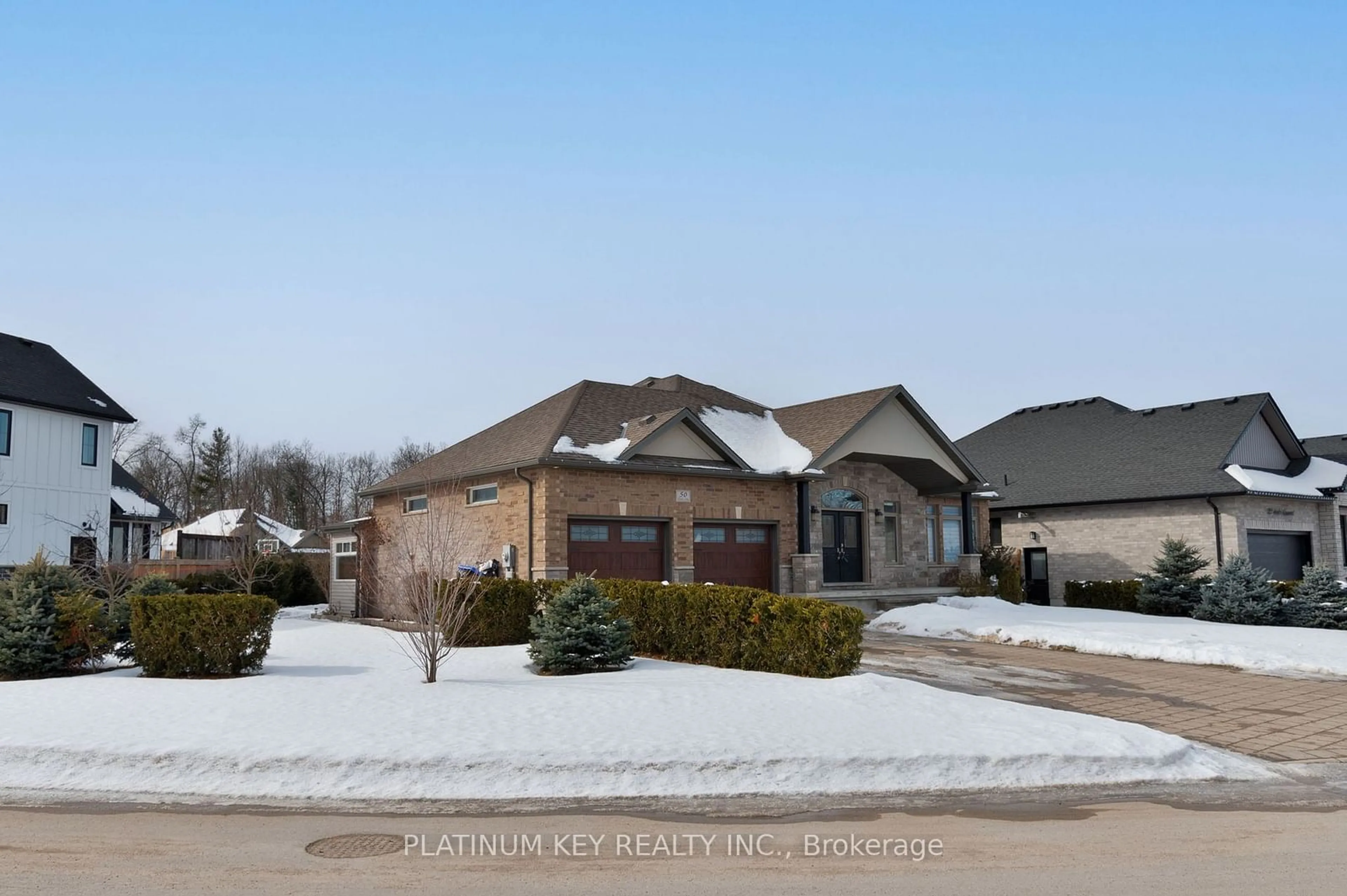 Home with brick exterior material, street for 50 Veale Cres, Strathroy-Caradoc Ontario N7G 0C9