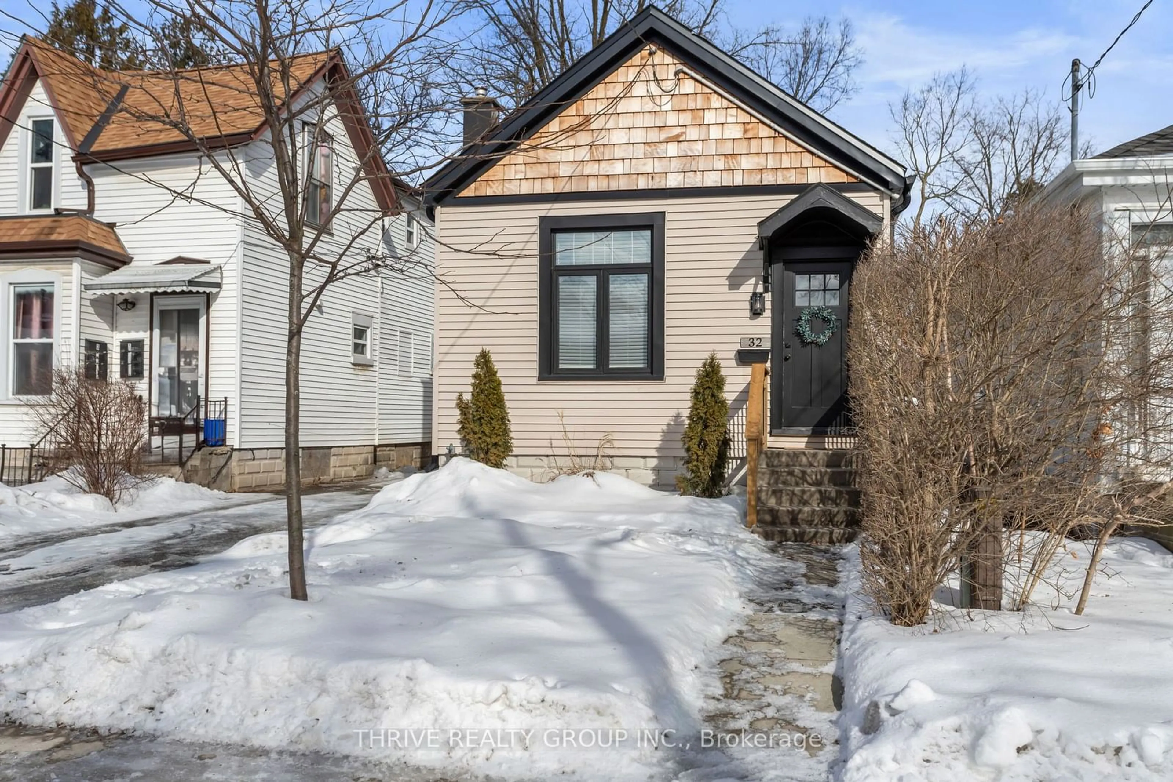 Home with brick exterior material, street for 32 Euclid Ave, London Ontario N6C 1C1