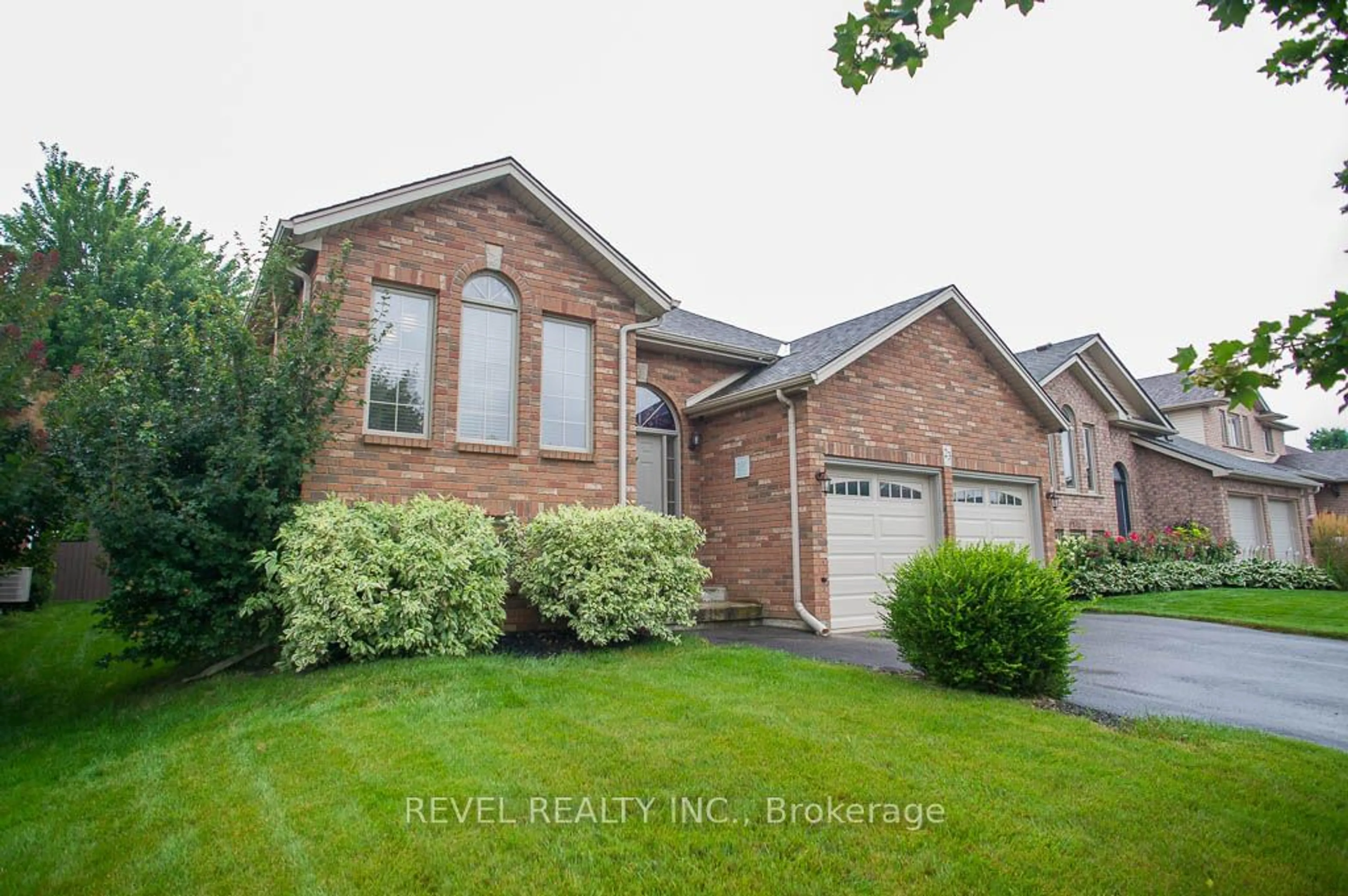 Home with brick exterior material, street for 23 Garner's Lane, Brantford Ontario N3T 6M4