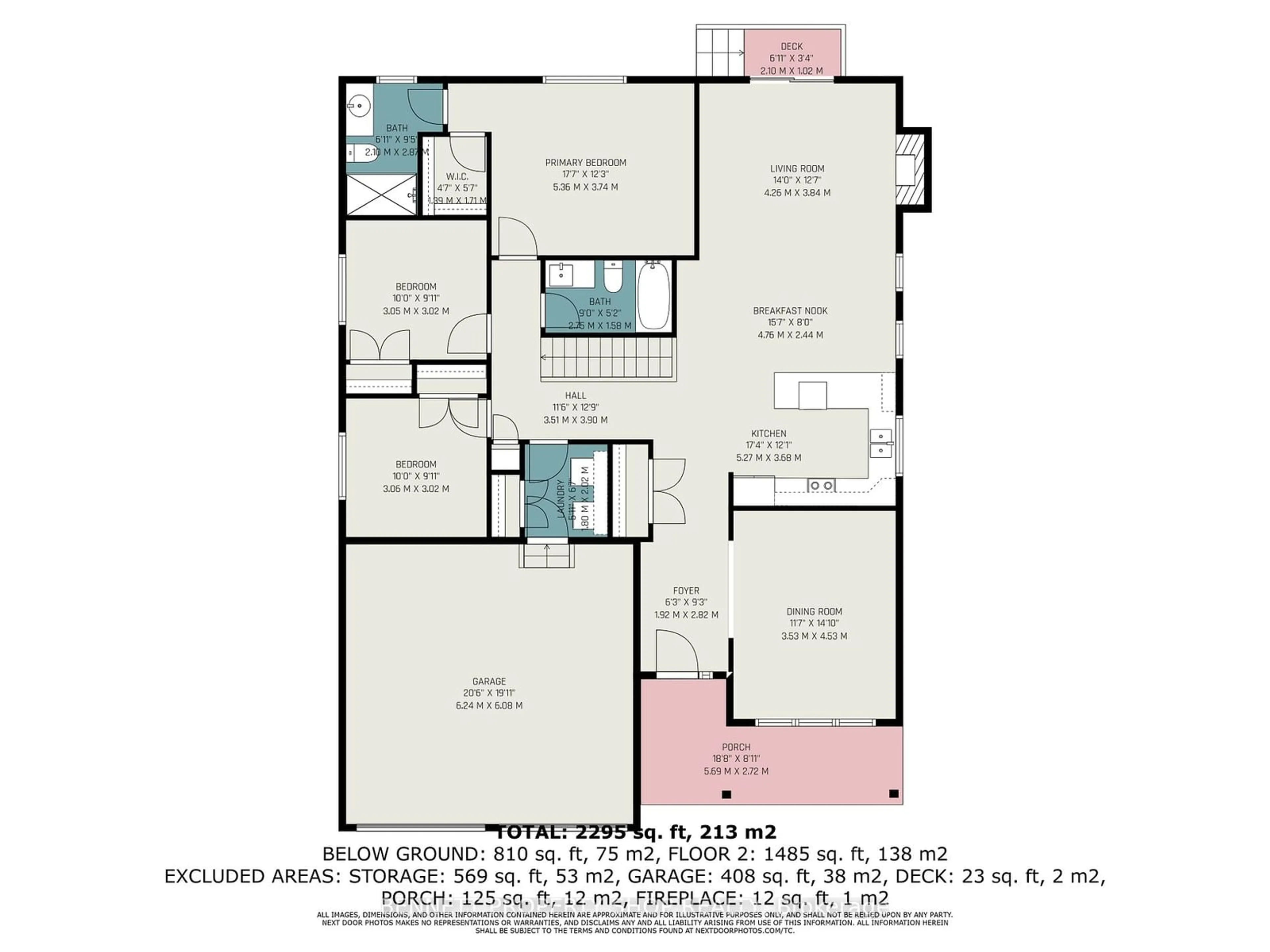 Floor plan for 32 Johanna St, Mississippi Mills Ontario K0A 1A0