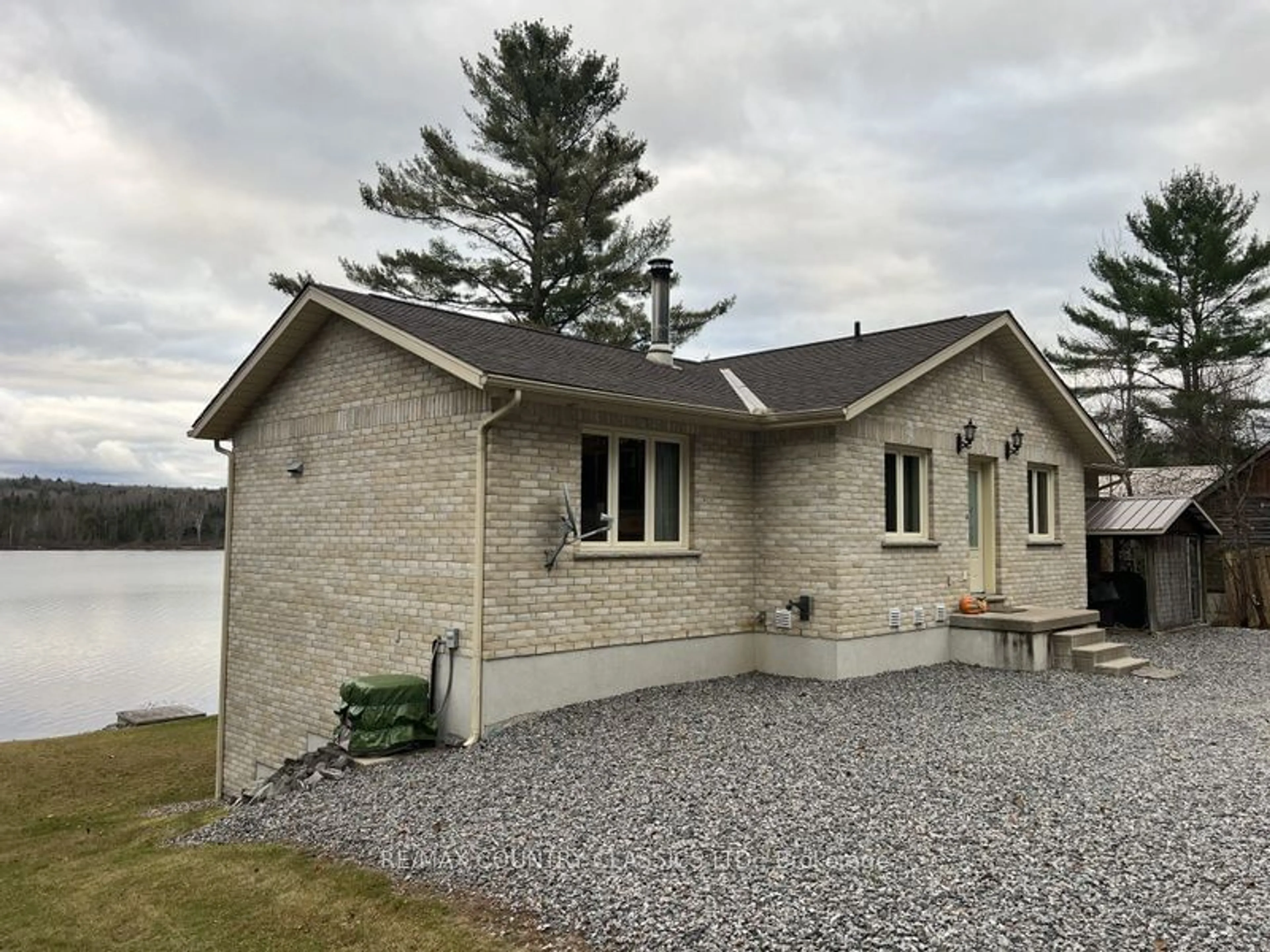 A pic from outside/outdoor area/front of a property/back of a property/a pic from drone, unknown for 90 Golden Shores Rd, Bancroft Ontario K0L 1C0