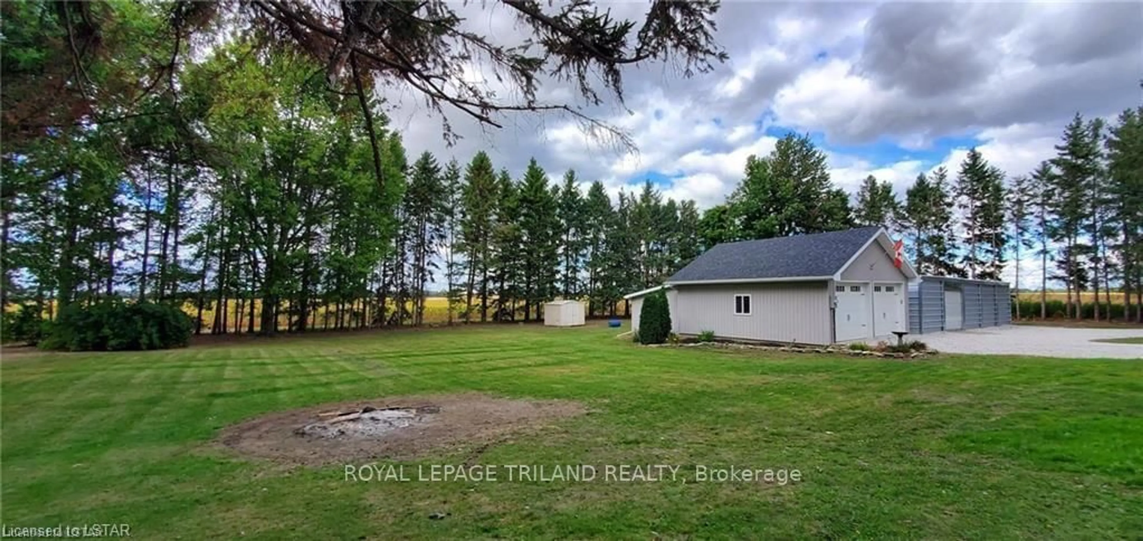 A pic from outside/outdoor area/front of a property/back of a property/a pic from drone, water/lake/river/ocean view for 11051 Boundary Line, Chatham-Kent Ontario N0P 1V0